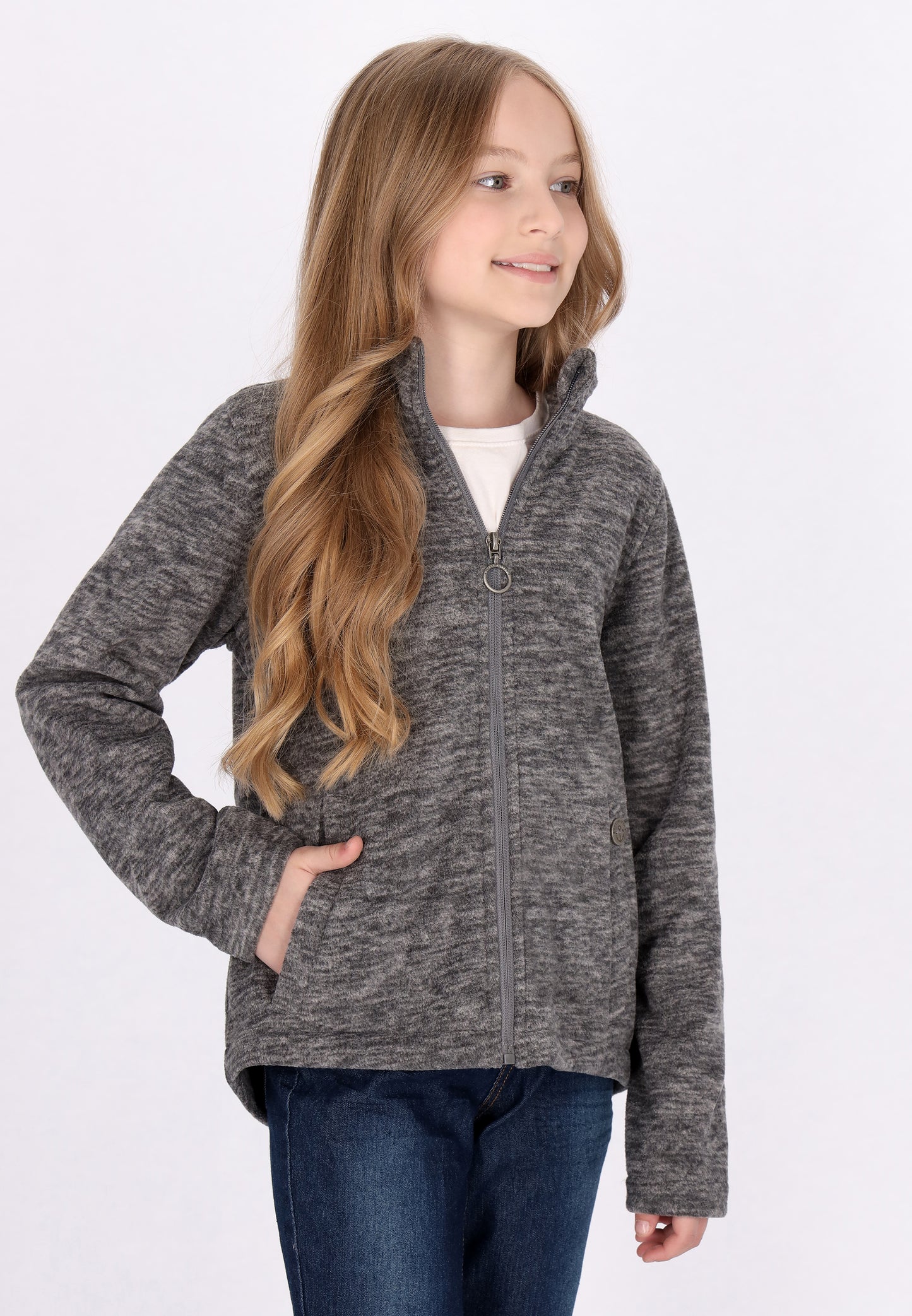 DreiMaster Maritim Mädchen Fleece Jacke