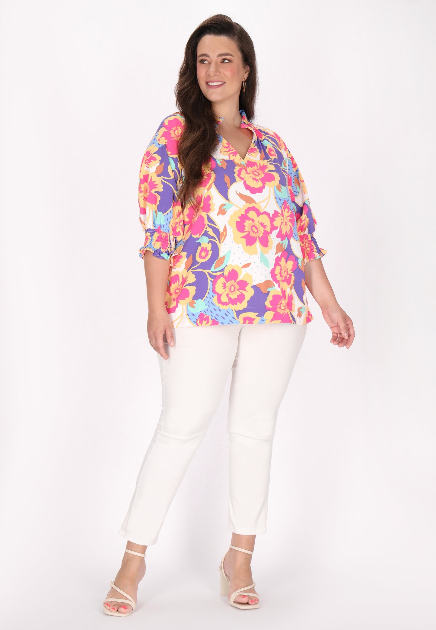 SIDONA Women's Plus Size Blouse