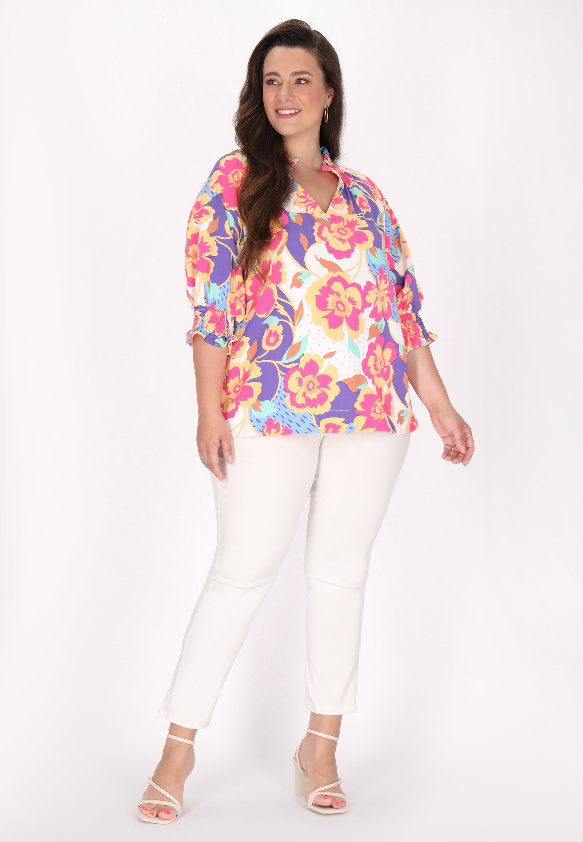 SIDONA Women's Plus Size Blouse