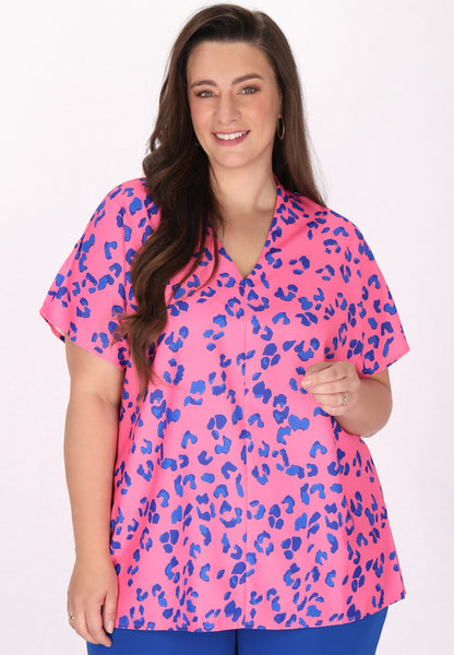 IZIA Women's Plus Size Blouse