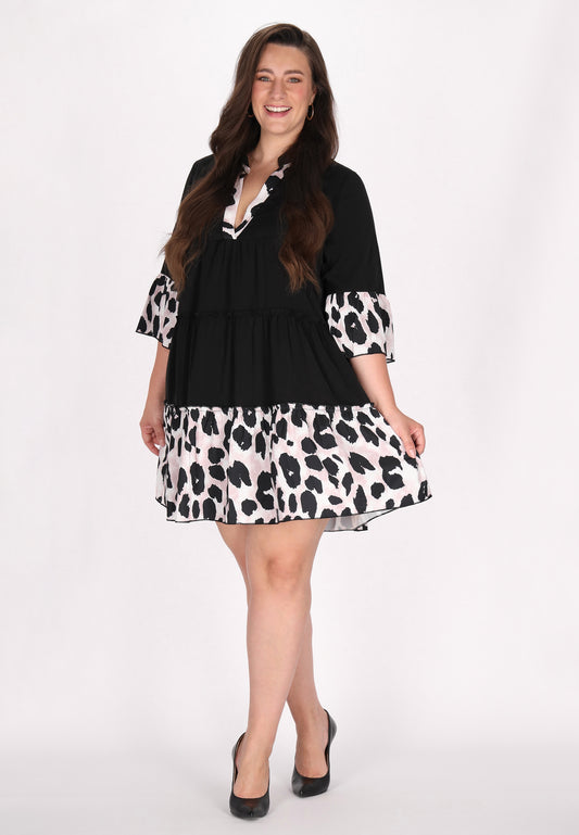 Sukienka damska plus size NAEMI