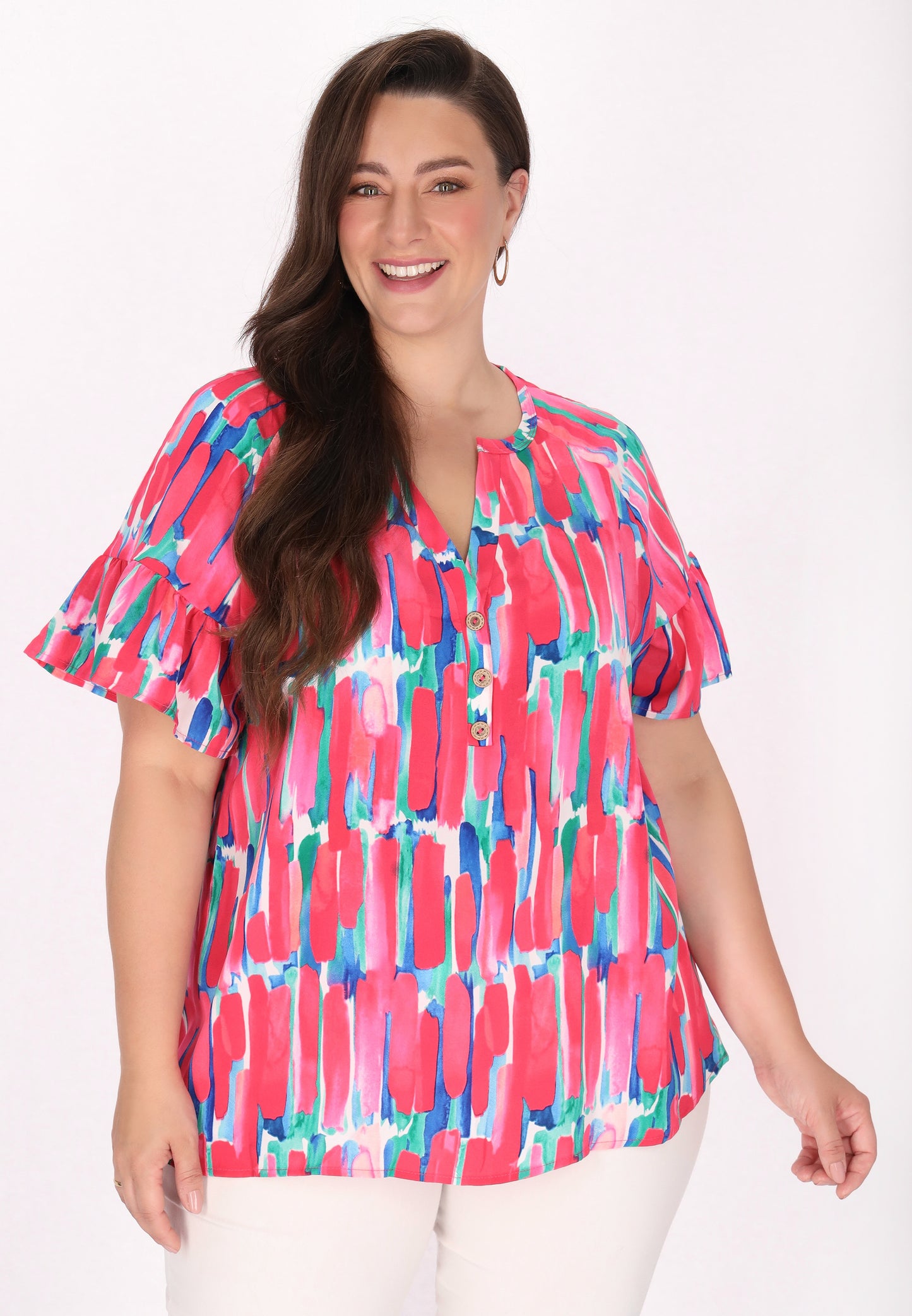 bluzka damska Plus Size usha FESTIVAL