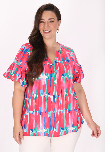bluzka damska Plus Size usha FESTIVAL