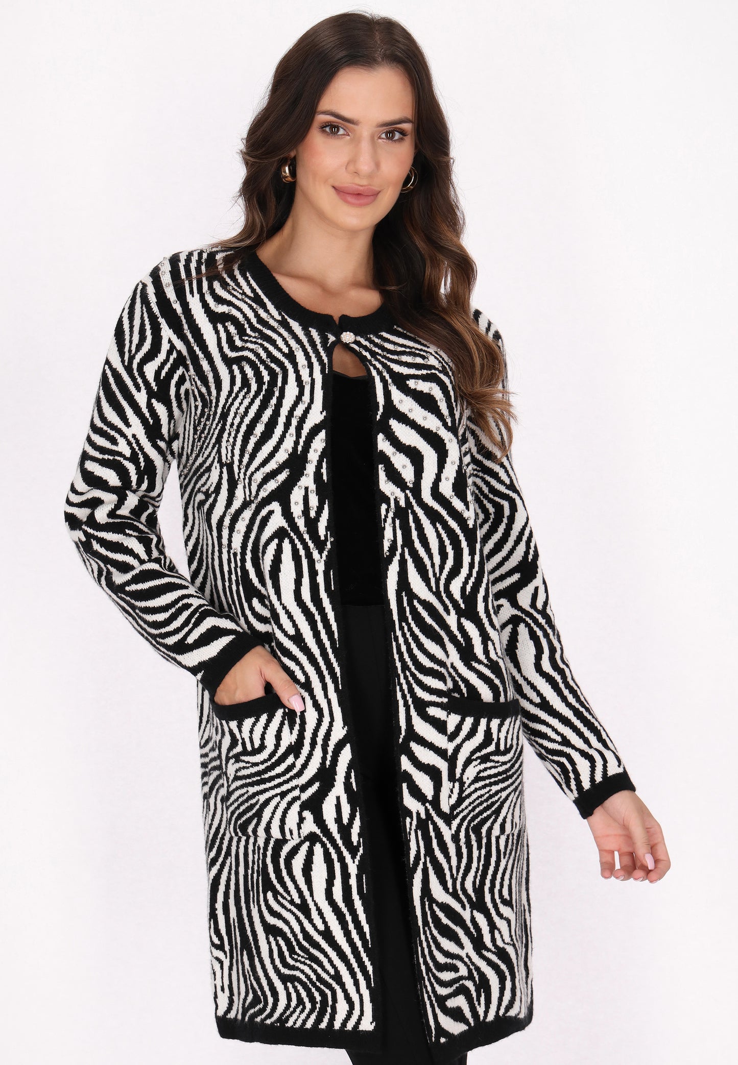faina Damen Strickjacke