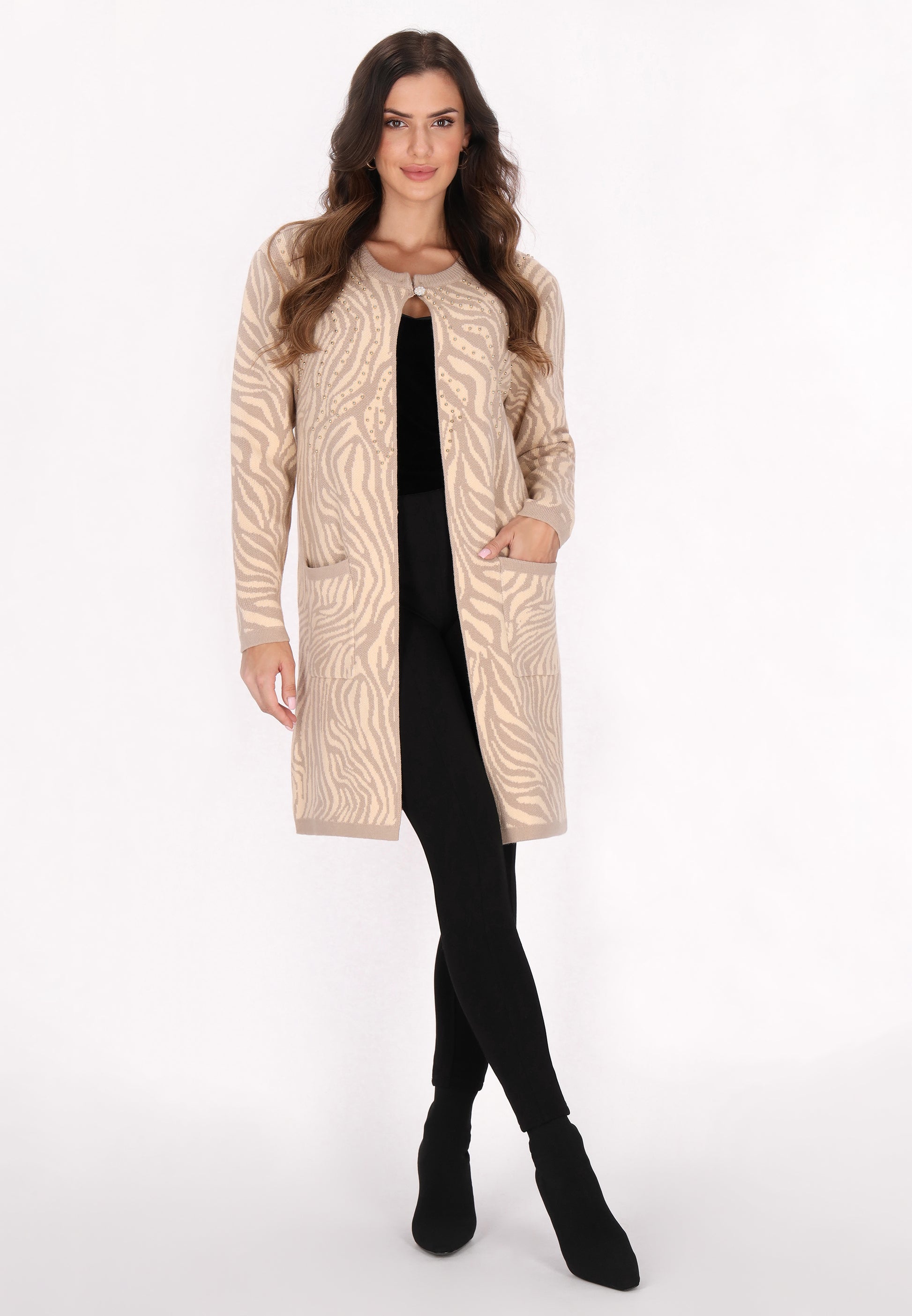faina Damen Strickjacke