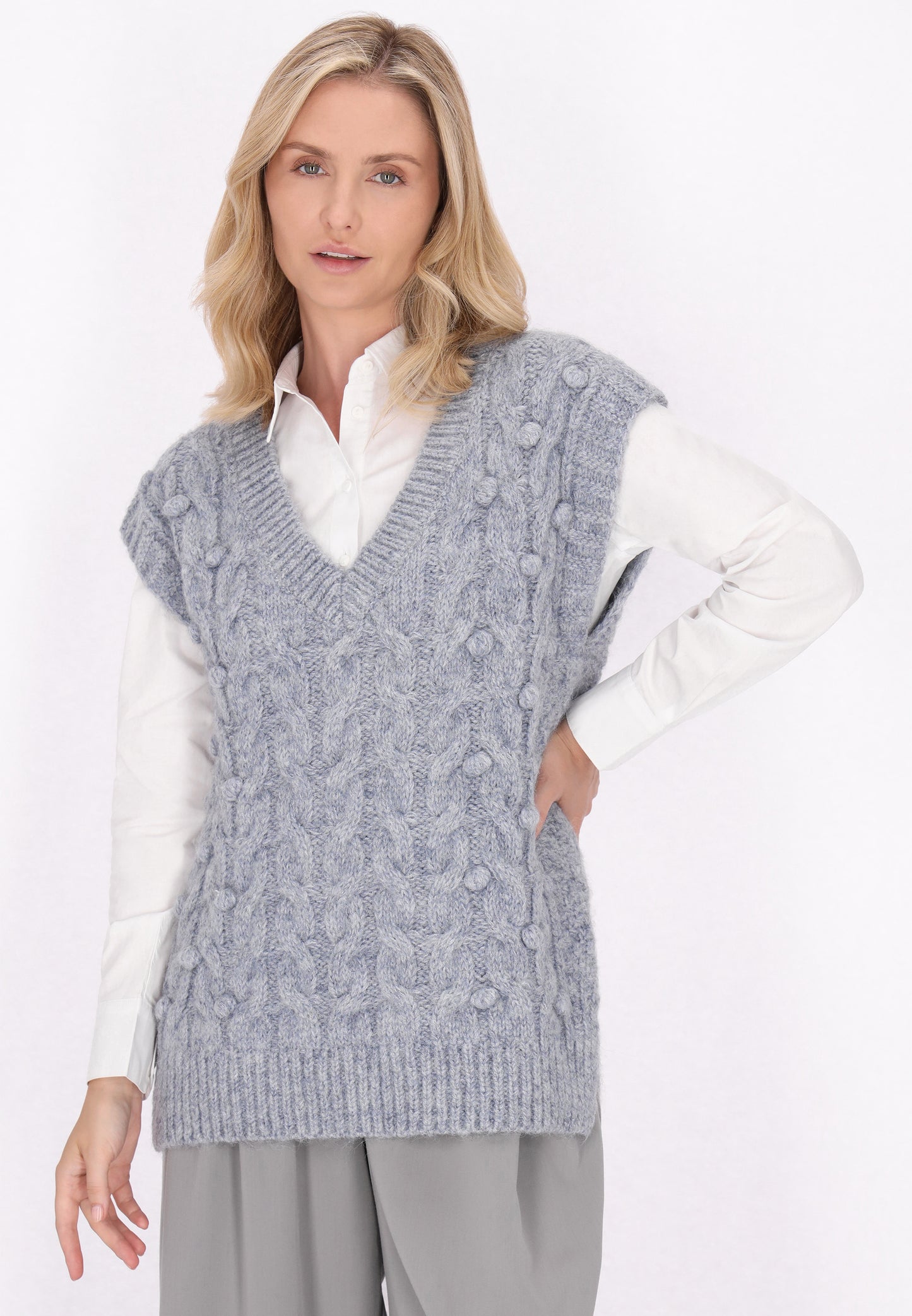 usha WHITE LABEL Pullover-Weste für Damen