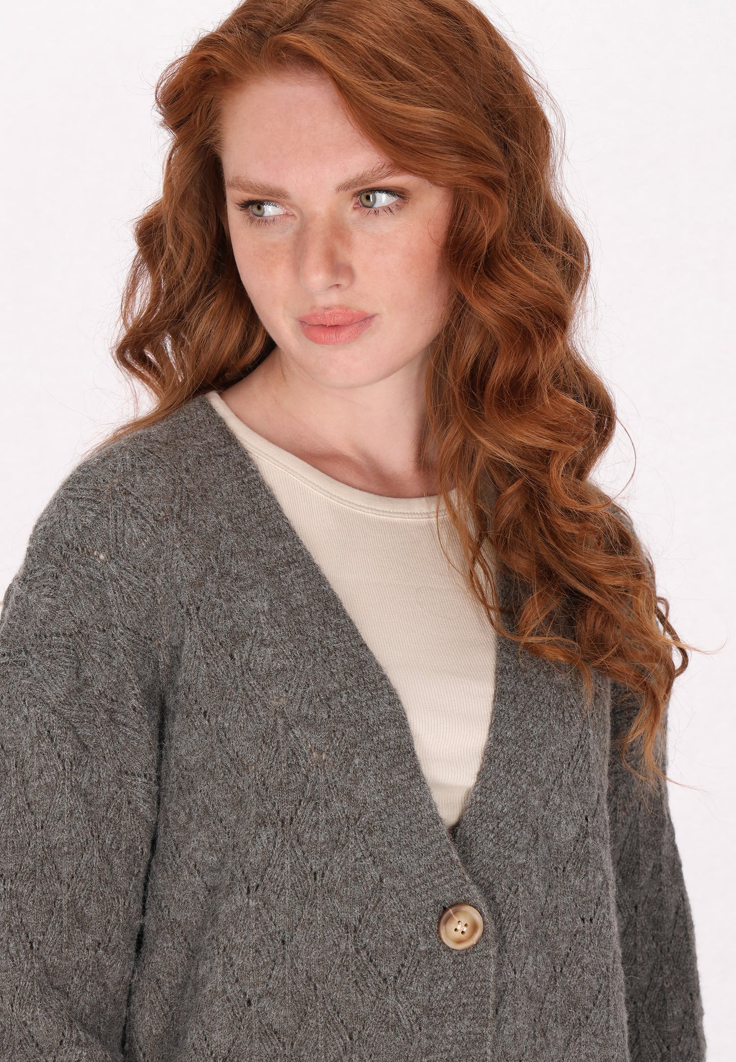 DreiMaster Vintage Damen Strickjacke