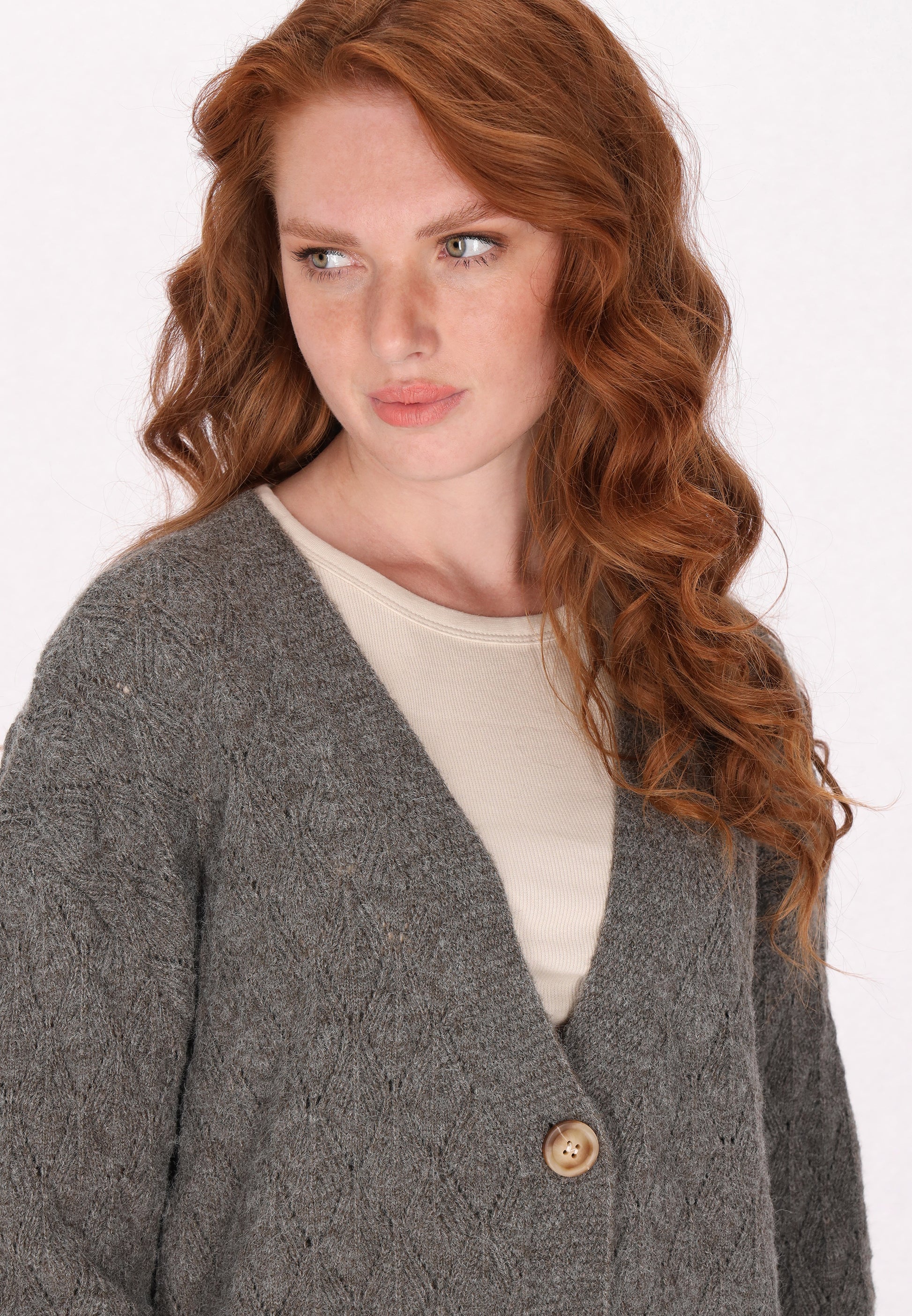 DreiMaster Vintage Damen Strickjacke
