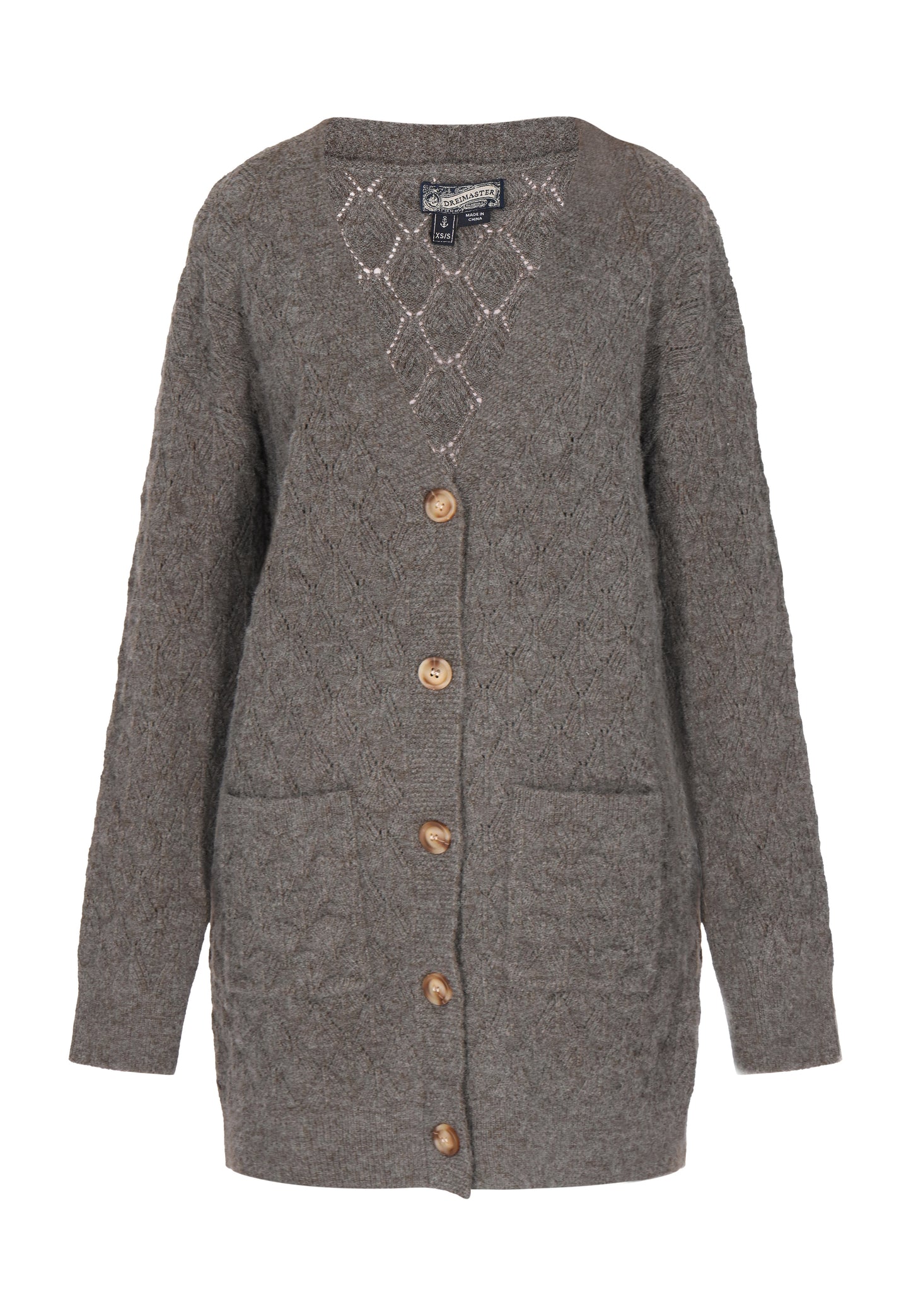 DreiMaster Vintage Damen Strickjacke