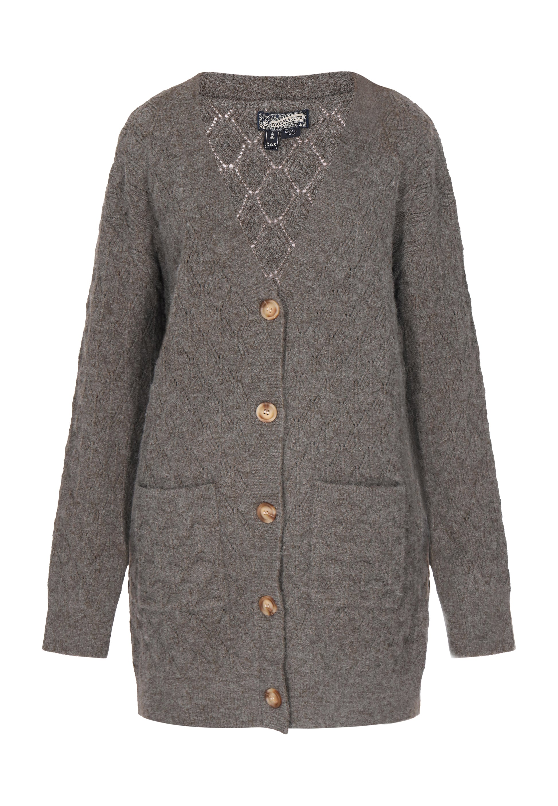 DreiMaster Vintage Damen Strickjacke
