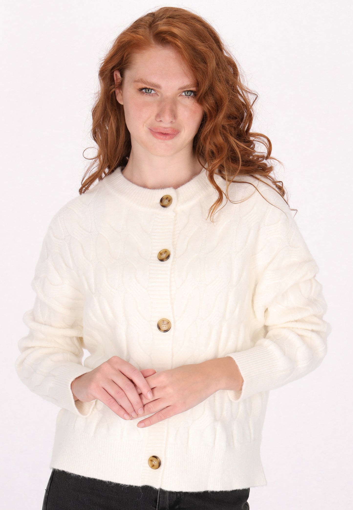 DreiMaster Vintage Damen Strickjacke