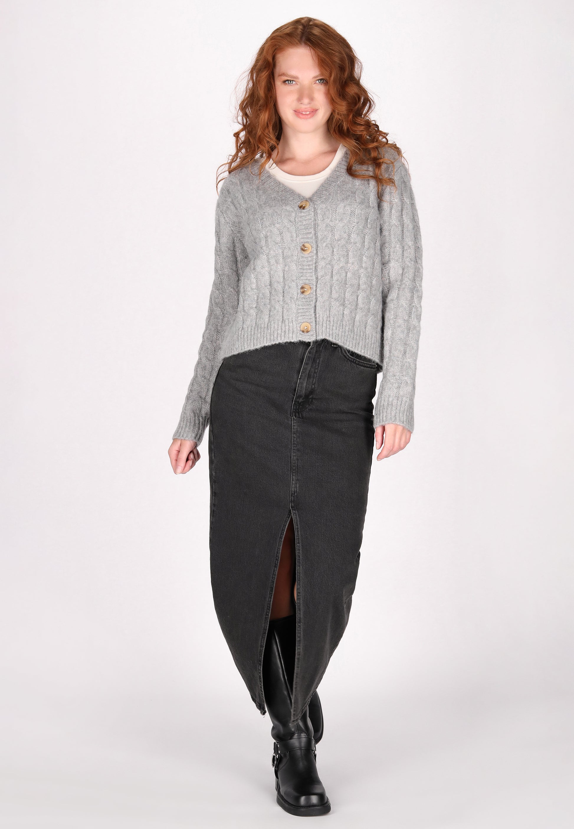 DreiMaster Vintage Damen Strickjacke