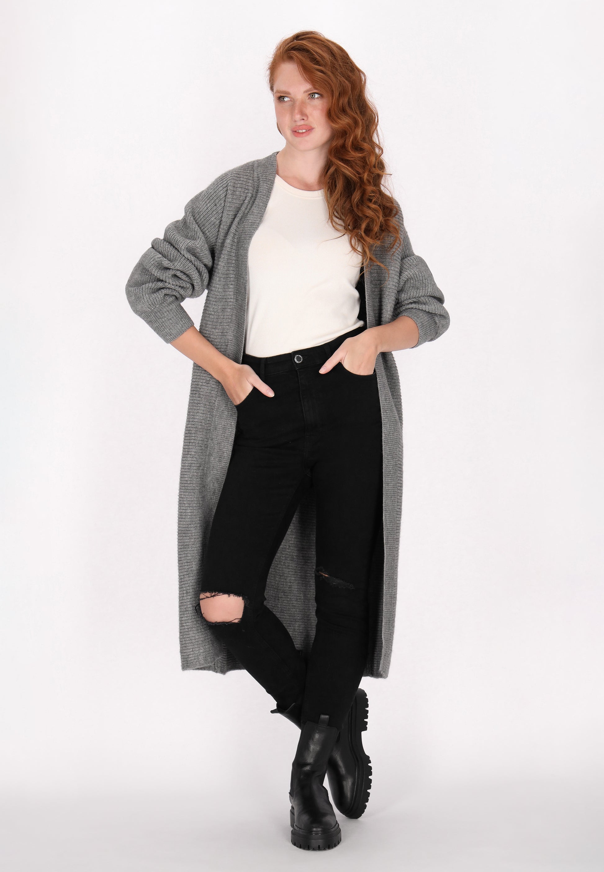 DreiMaster Vintage Damen Strickjacke