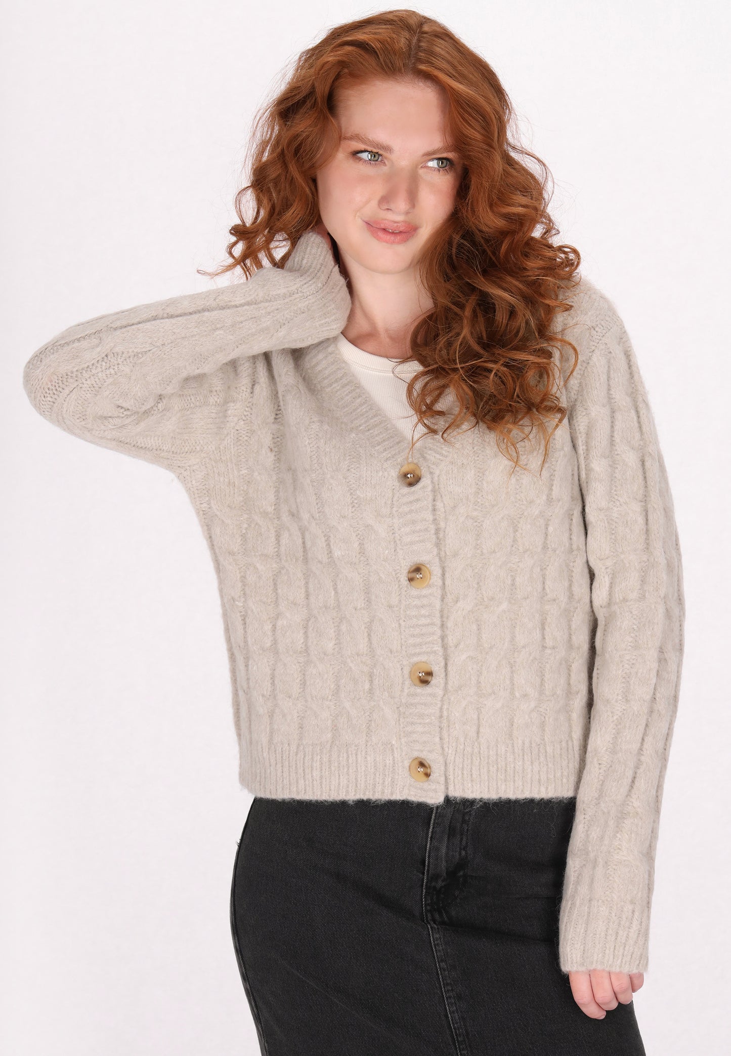 DreiMaster Vintage Damen Strickjacke
