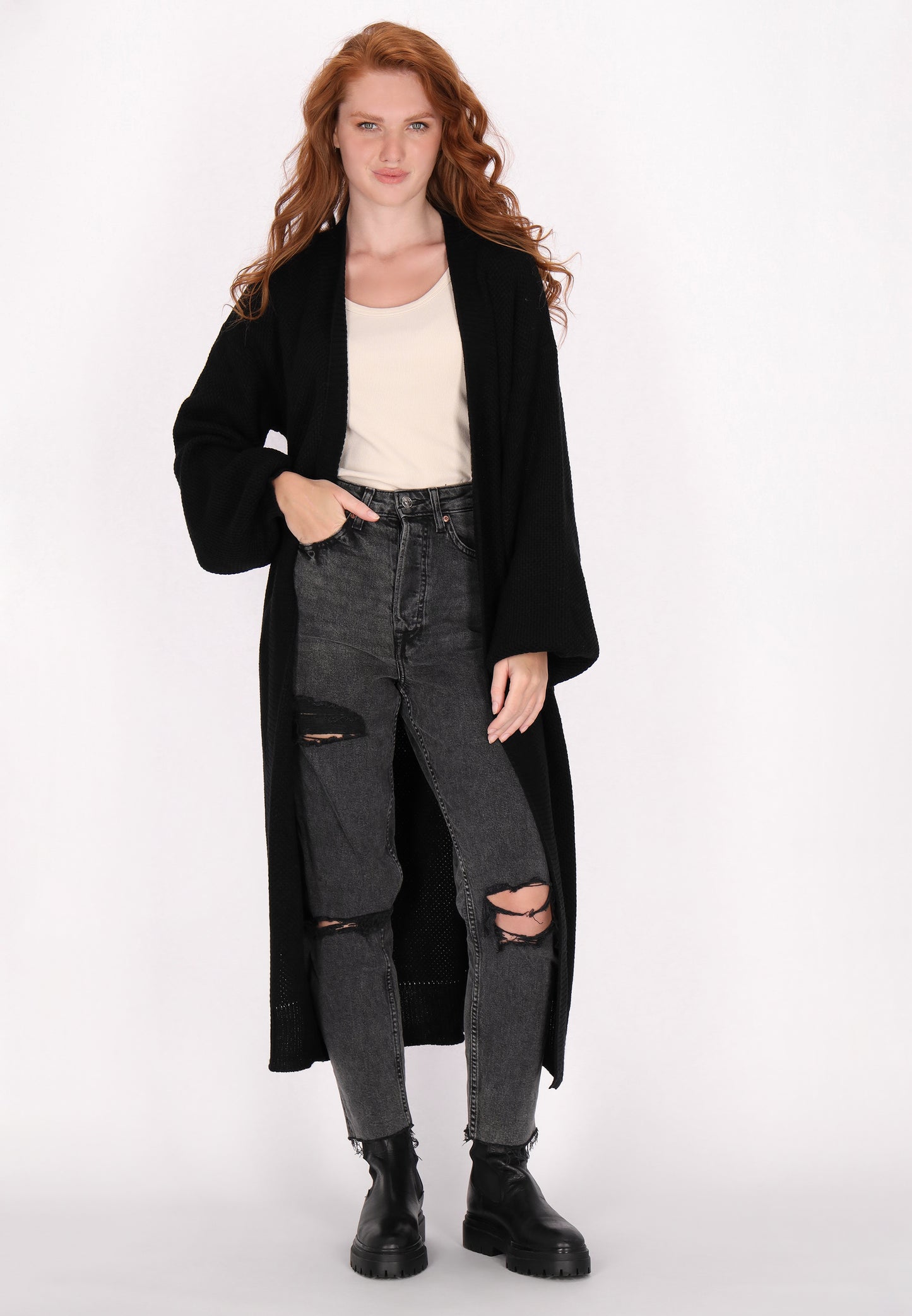 DreiMaster Vintage Damen Strickjacke
