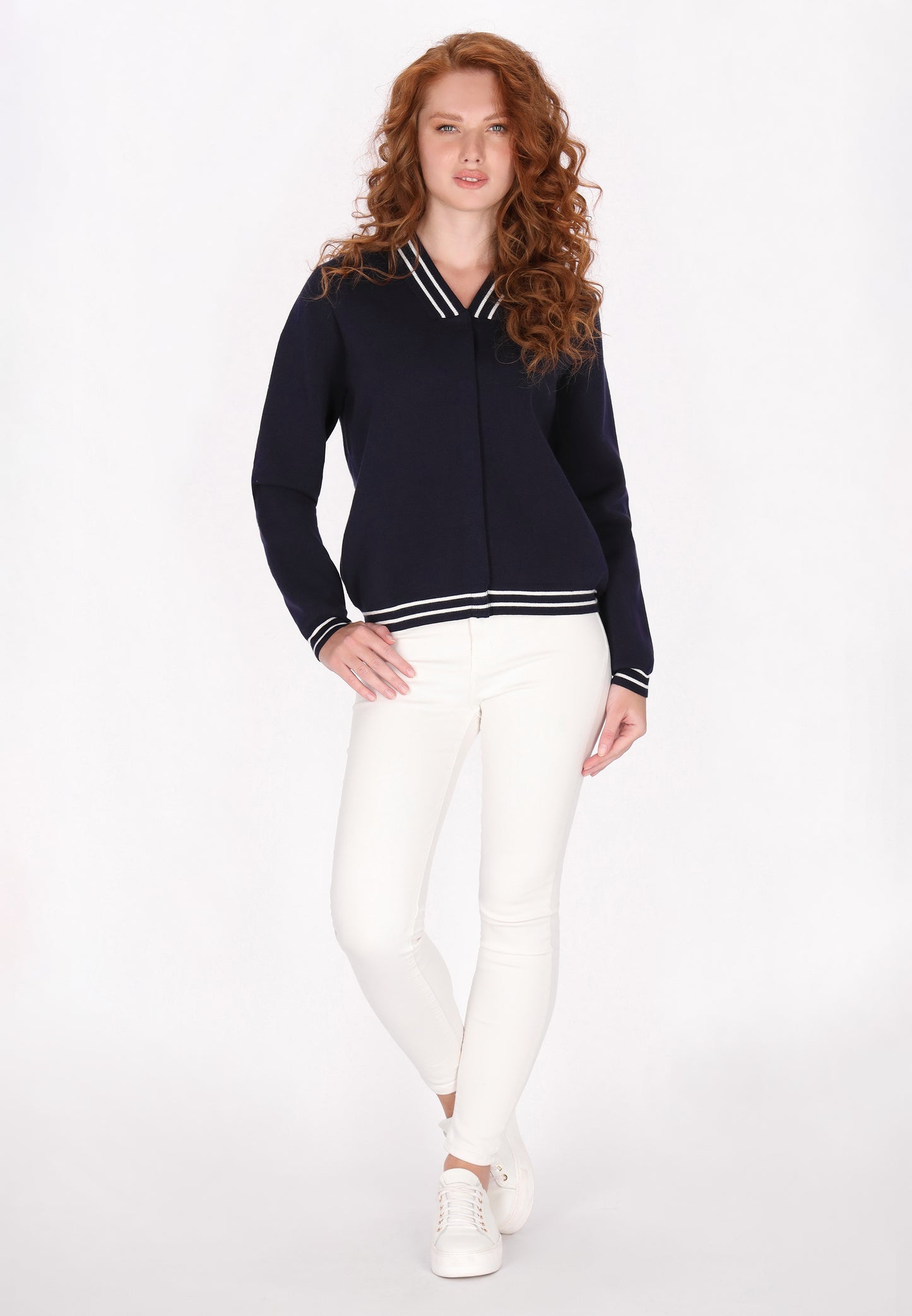 DreiMaster Maritim Damen Strickjacke