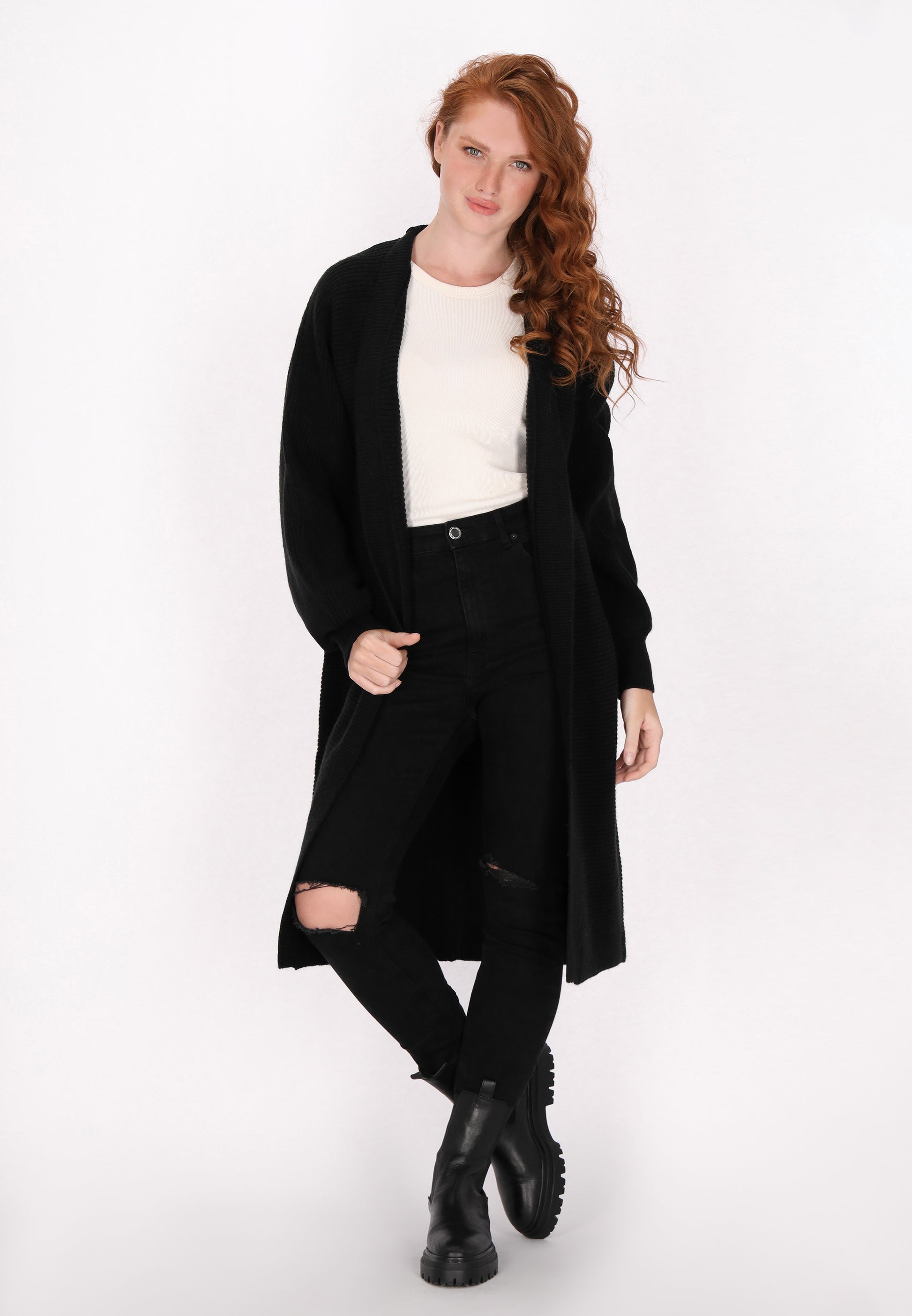 DreiMaster Vintage Damen Strickjacke