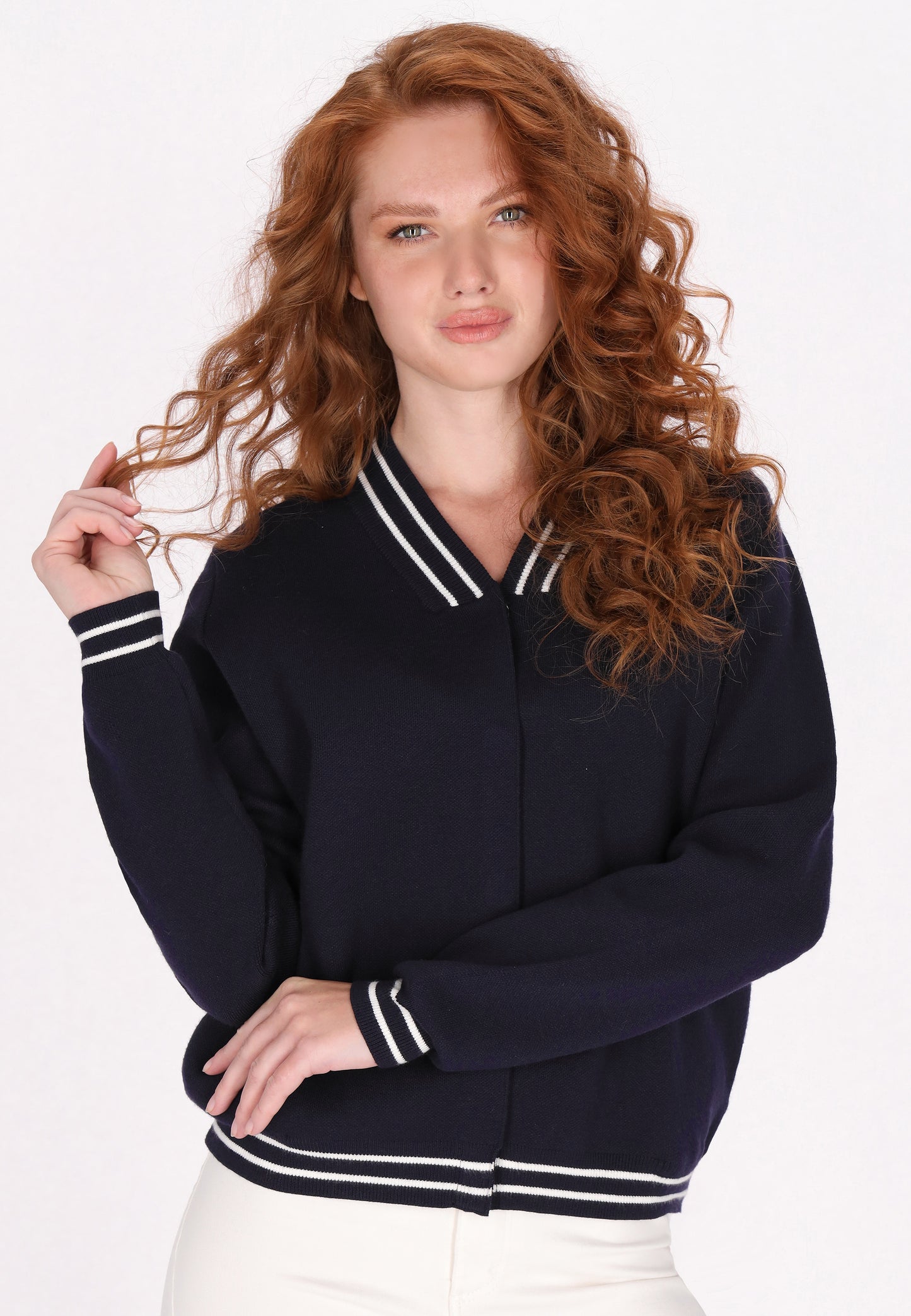 DreiMaster Maritim Damen Strickjacke