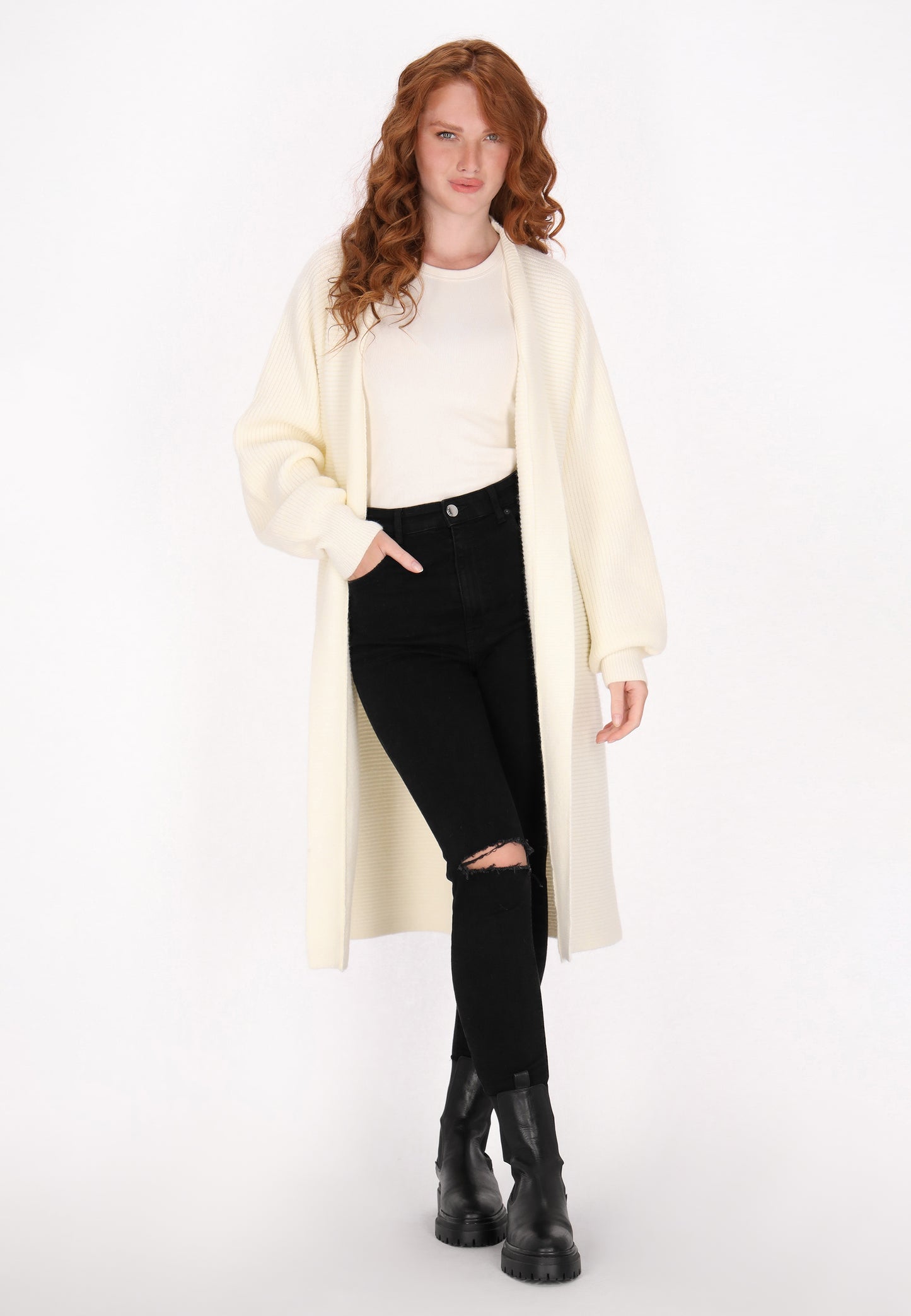 DreiMaster Vintage Damen Strickjacke