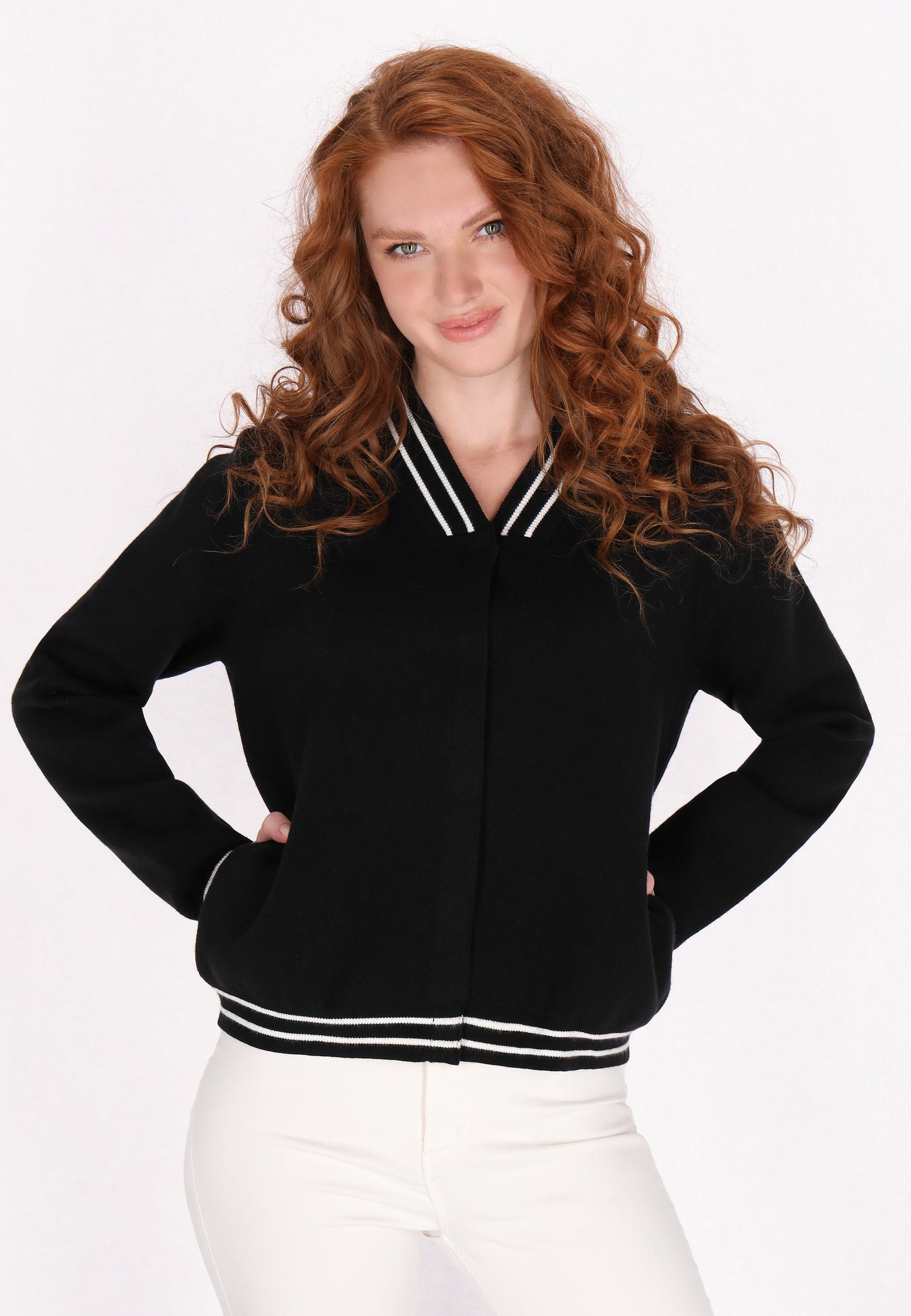 DreiMaster Maritim Damen Strickjacke