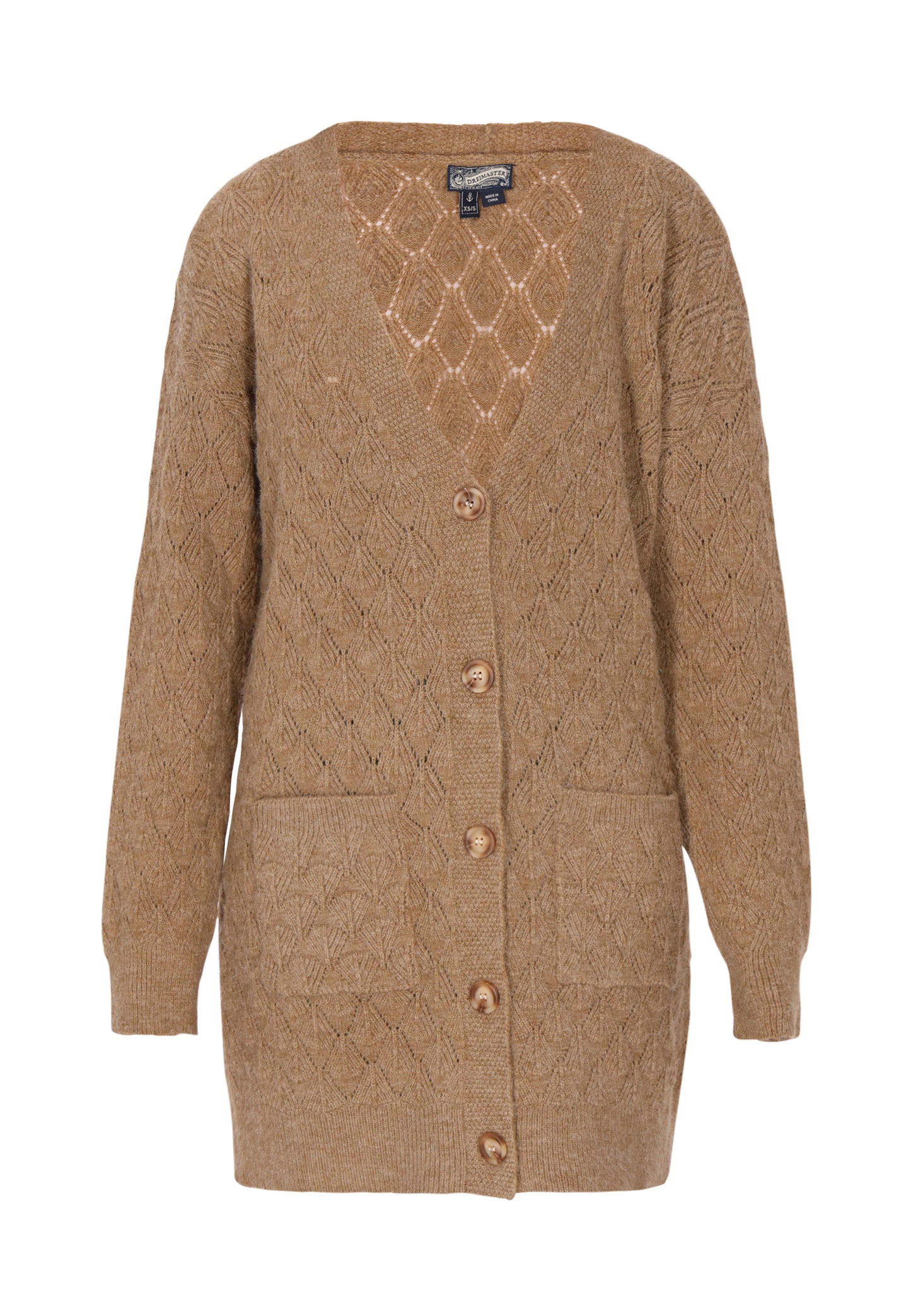 DreiMaster Vintage Damen Strickjacke