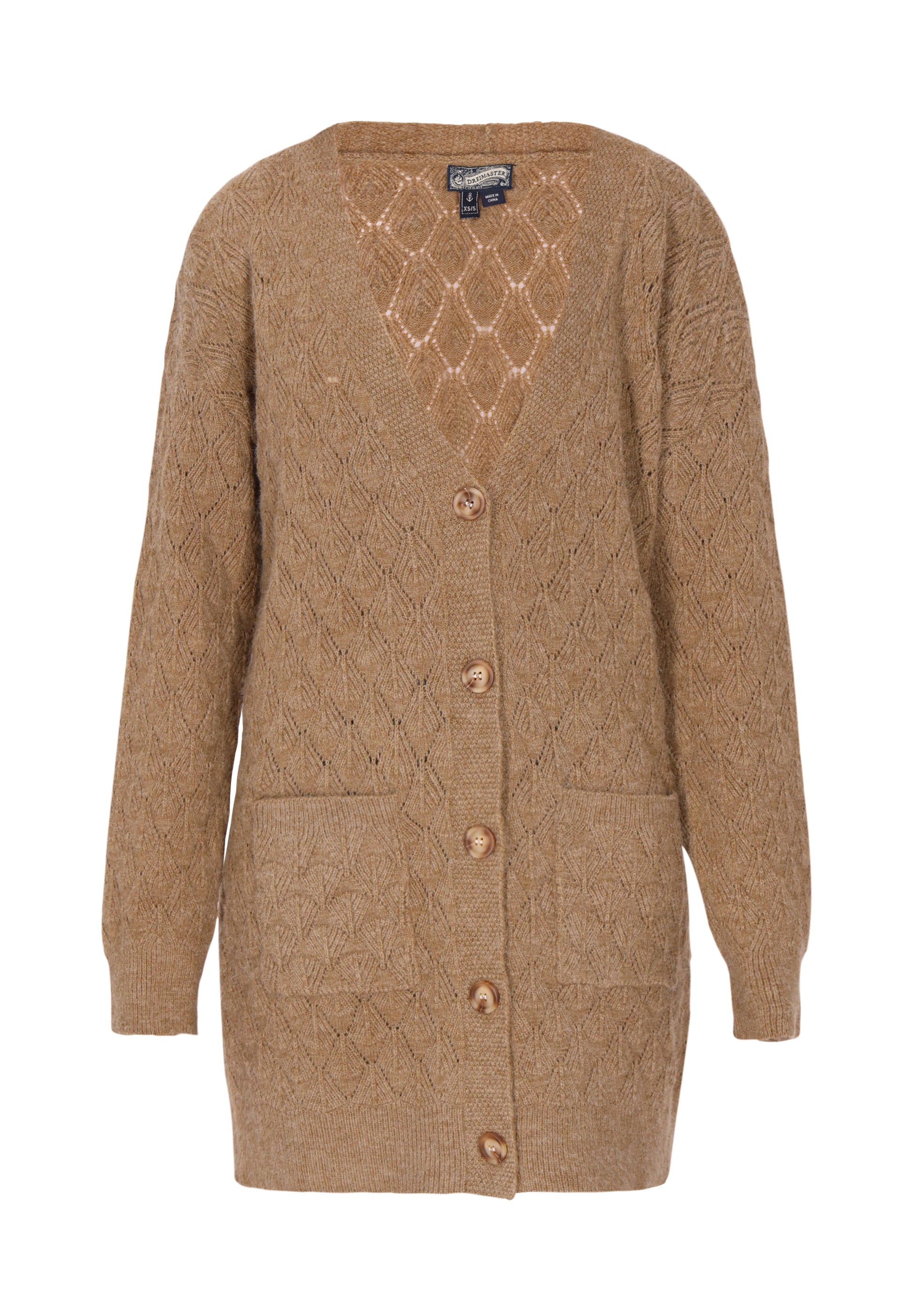 DreiMaster Vintage Damen Strickjacke