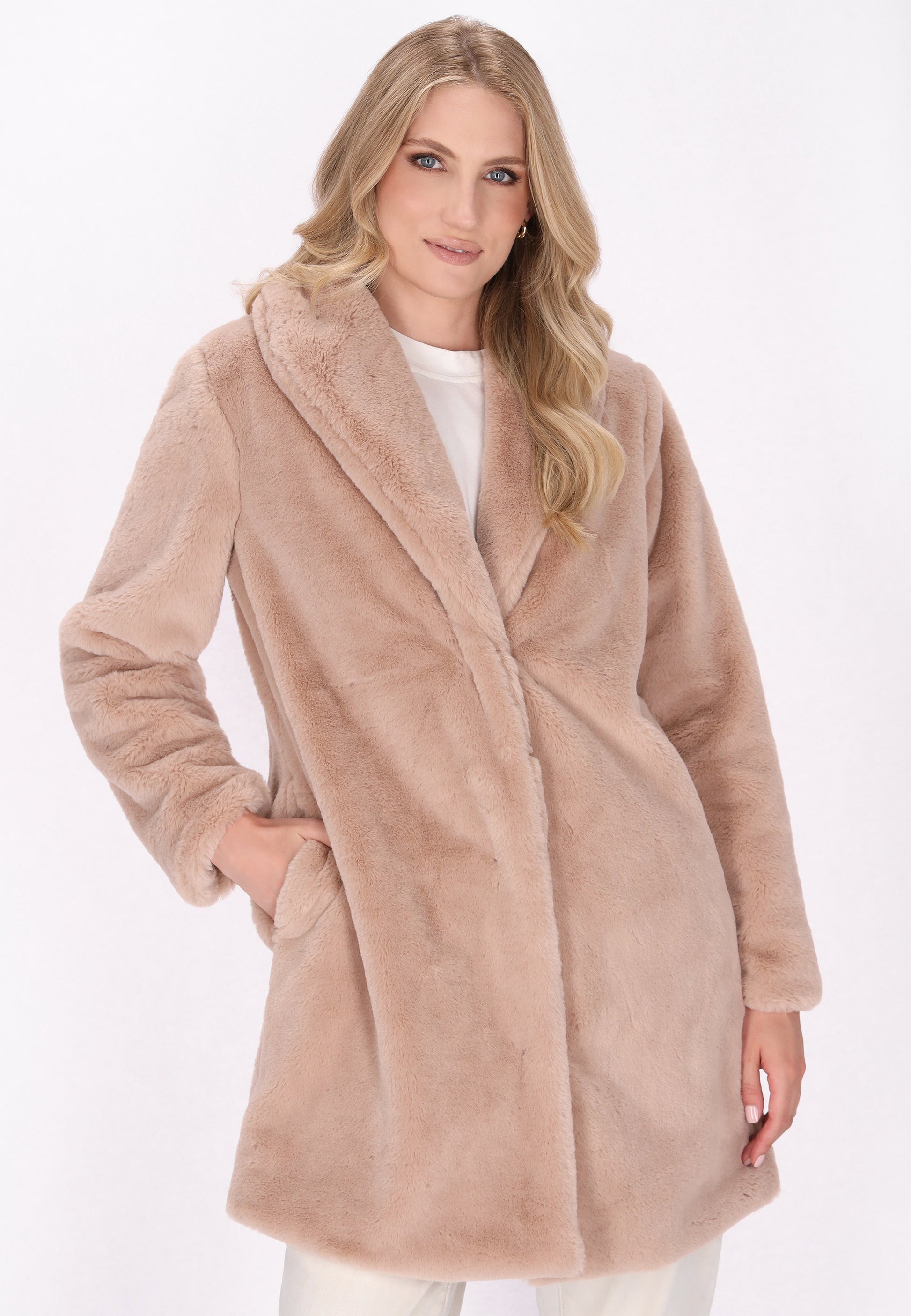 Płaszcz damski DreiMaster vintage