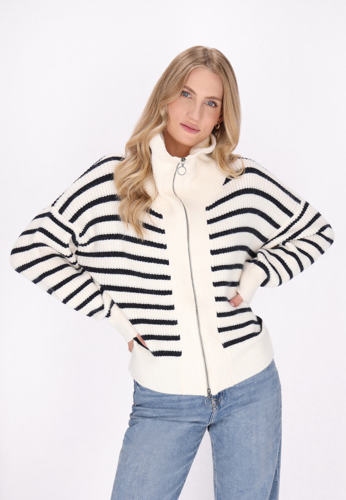 DreiMaster Maritim Damen Strickjacke