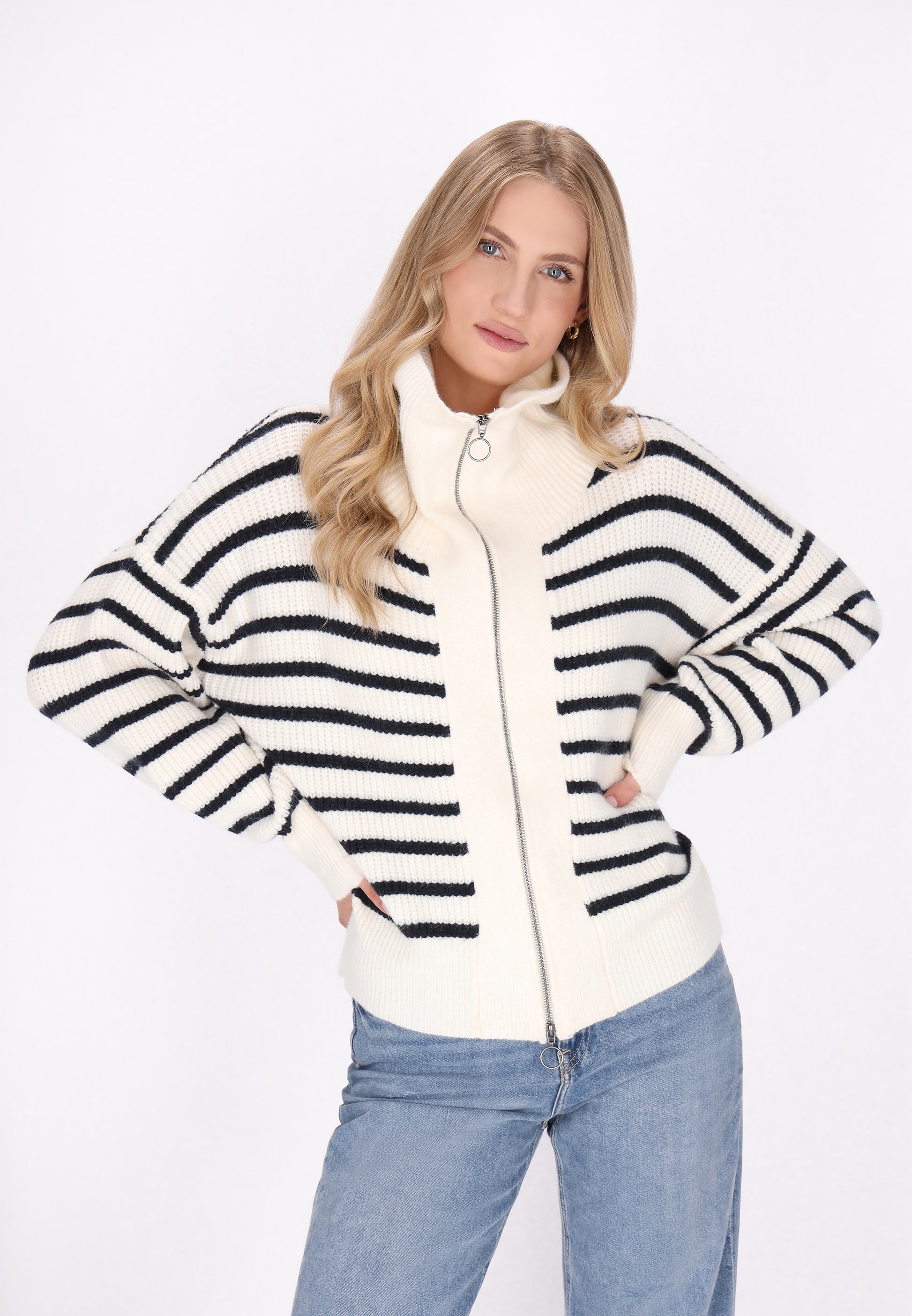 DreiMaster Maritim Damen Strickjacke
