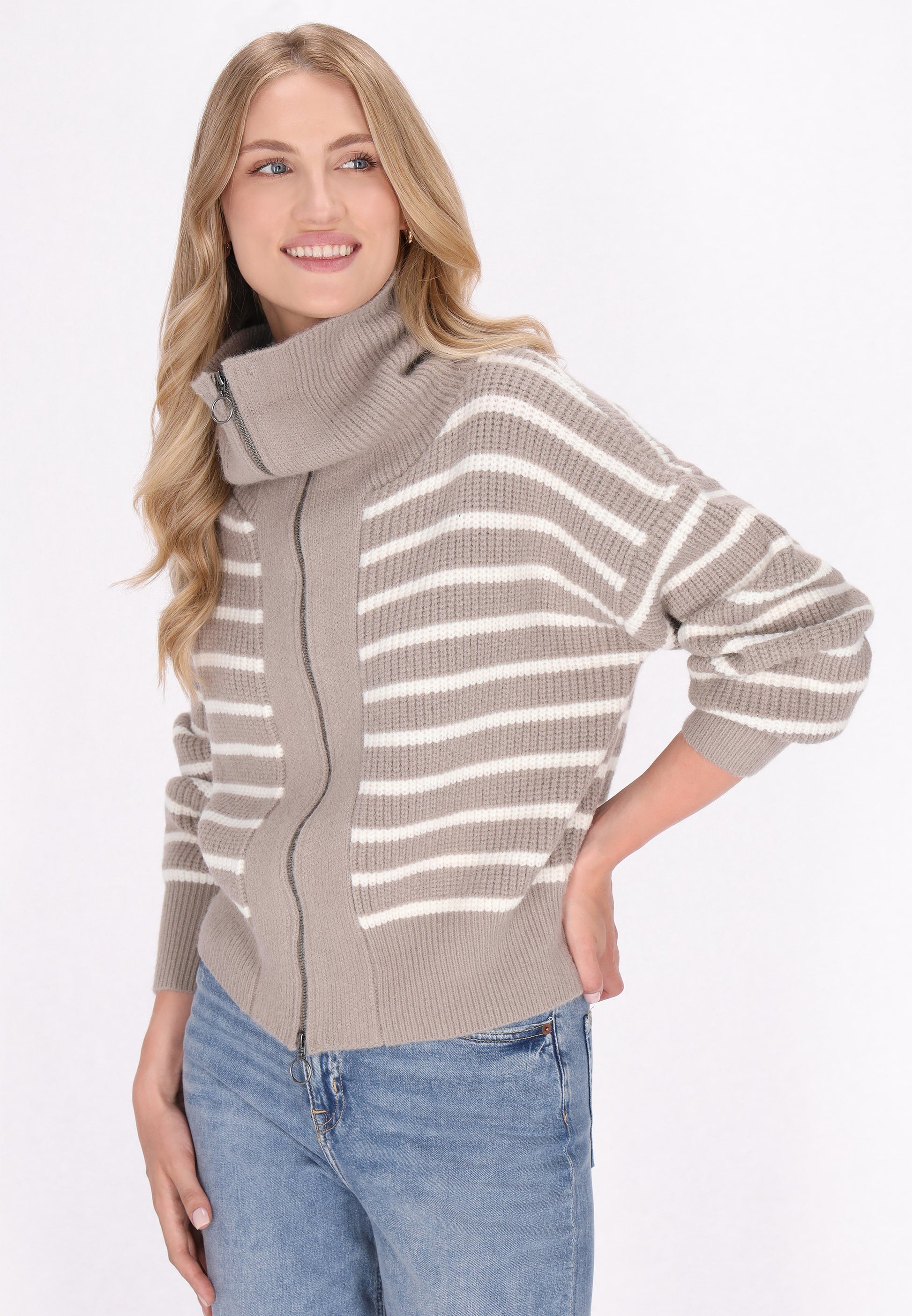 DreiMaster Maritim Damen Strickjacke