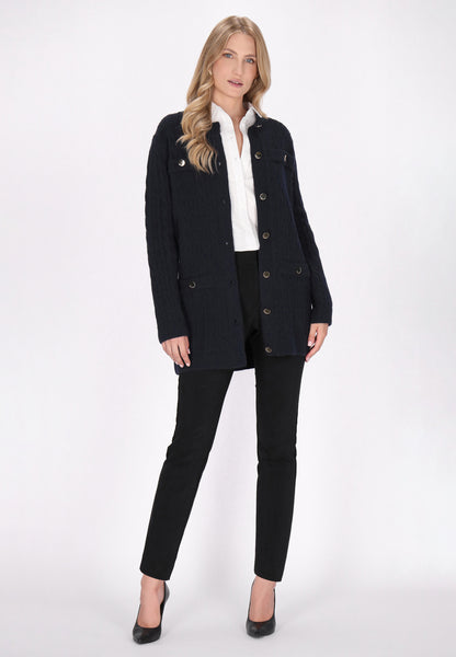 DreiMaster Klassik Damen Strickjacke
