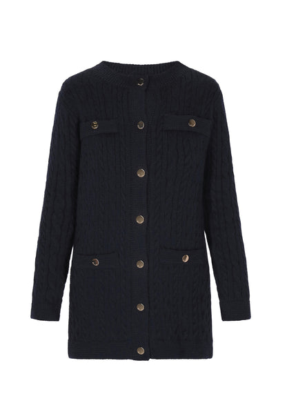 DreiMaster Klassik Damen Strickjacke