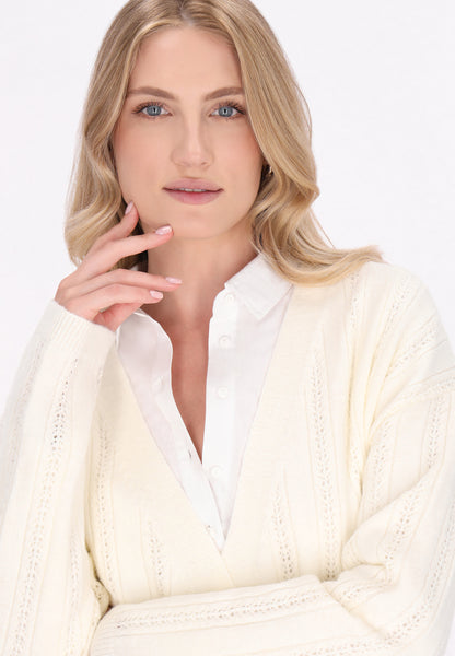 DreiMaster Klassik Damen Strickjacke