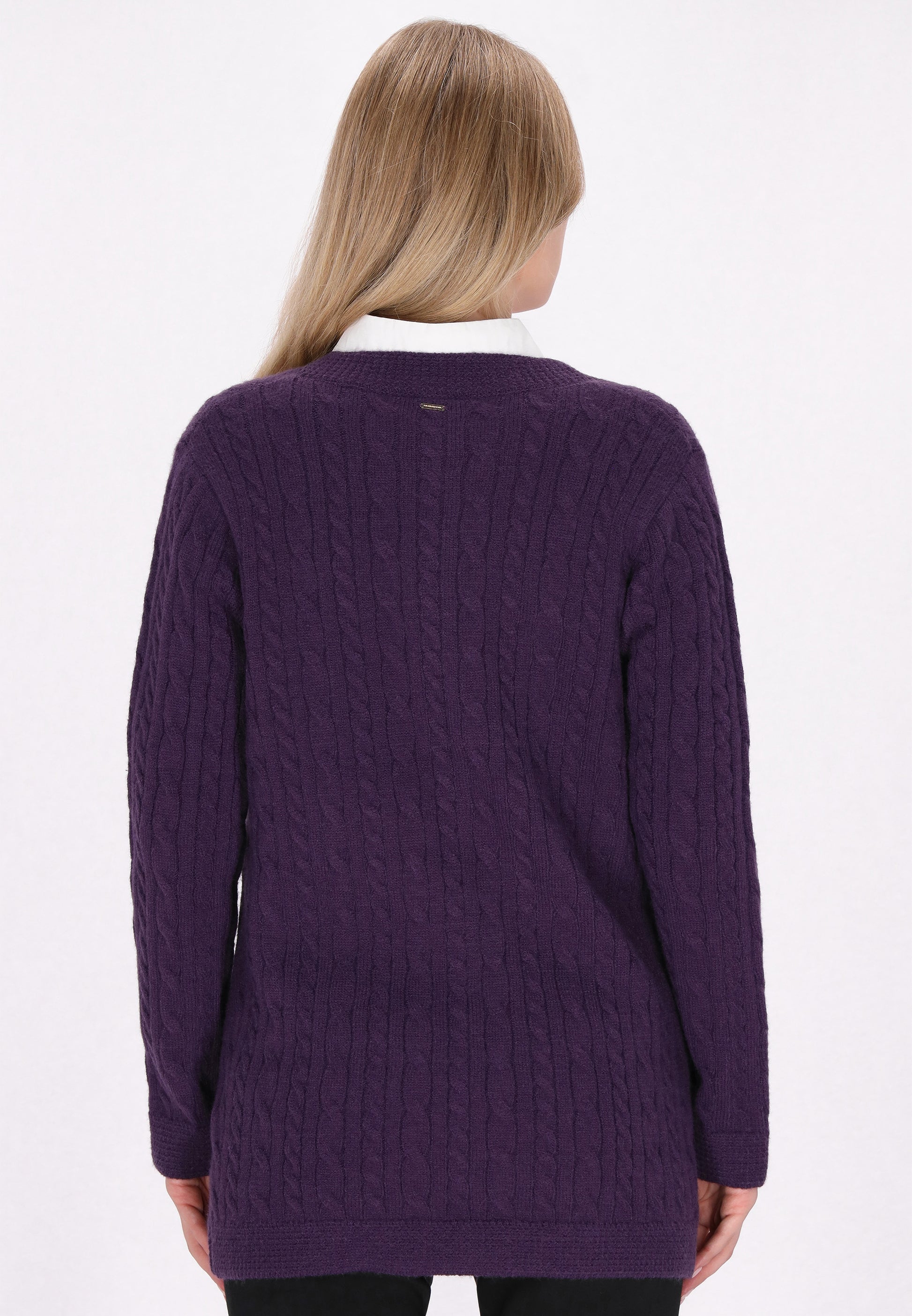 DreiMaster Klassik Damen Strickjacke