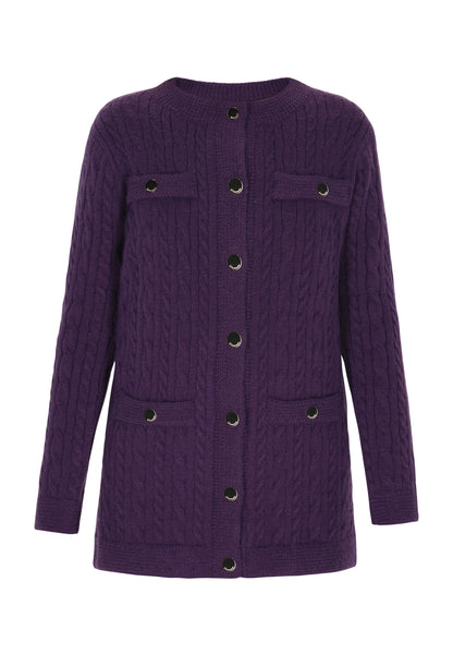 DreiMaster Klassik Damen Strickjacke