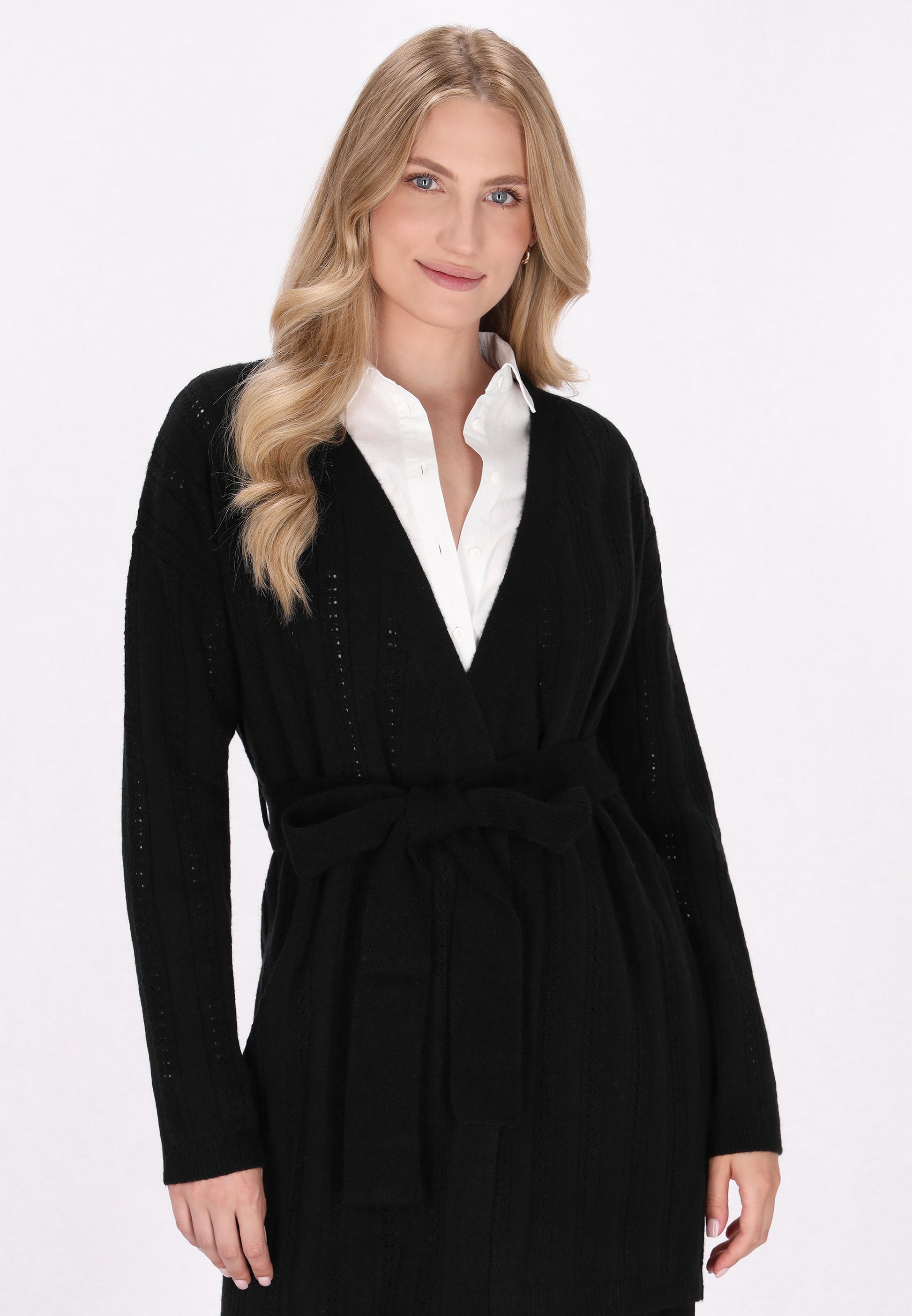 DreiMaster Klassik Damen Strickjacke