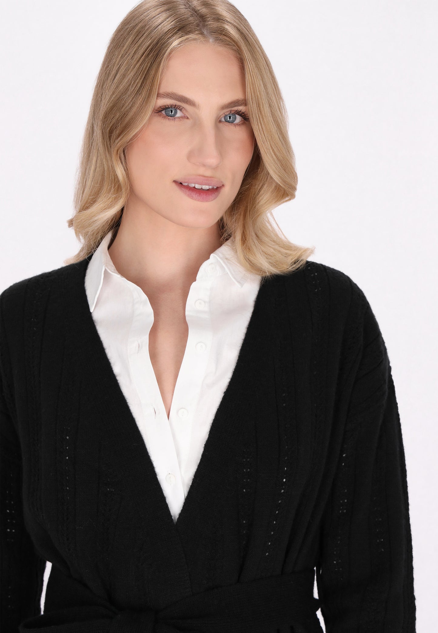 DreiMaster Klassik Damen Strickjacke