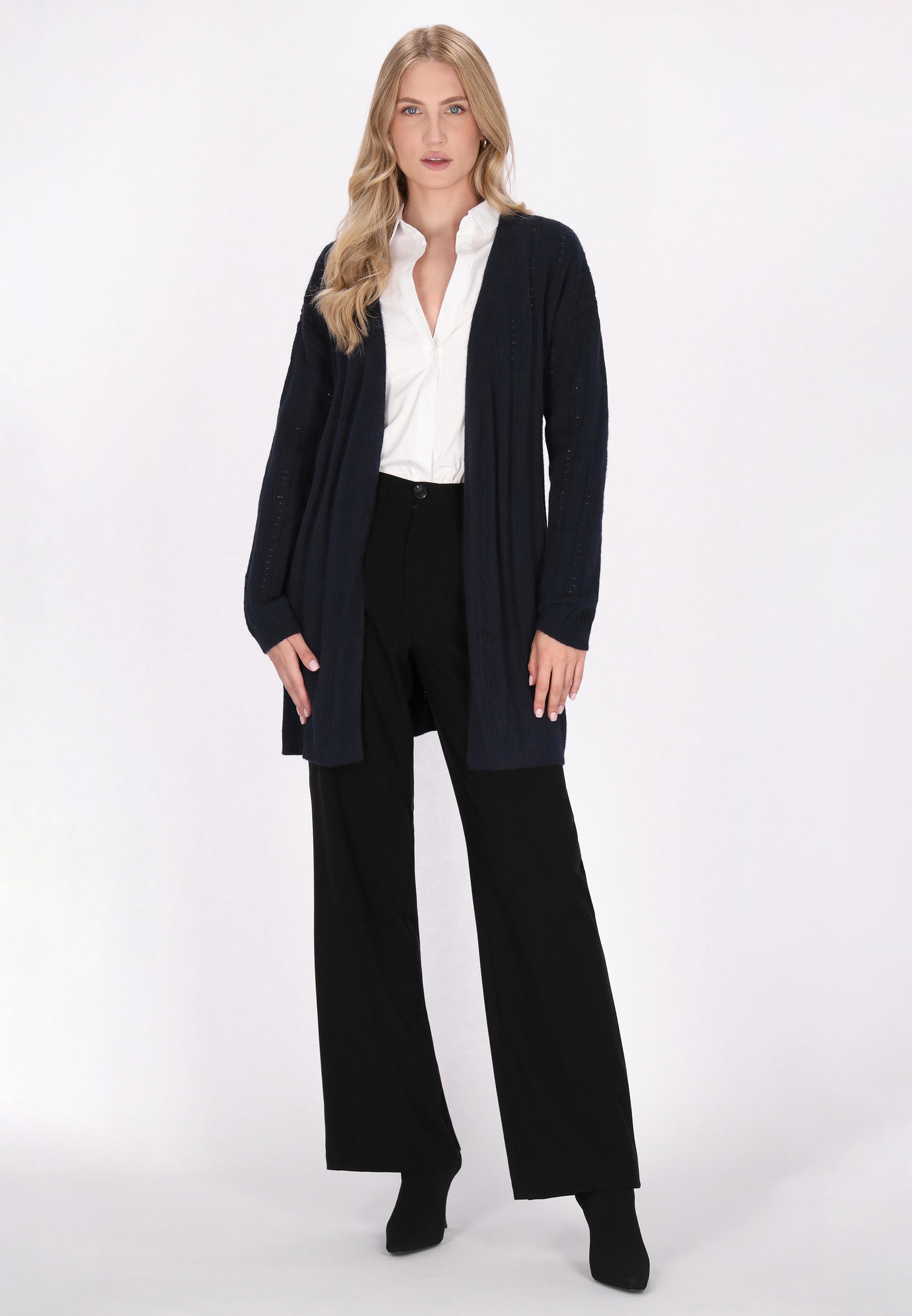 DreiMaster Klassik Damen Strickjacke