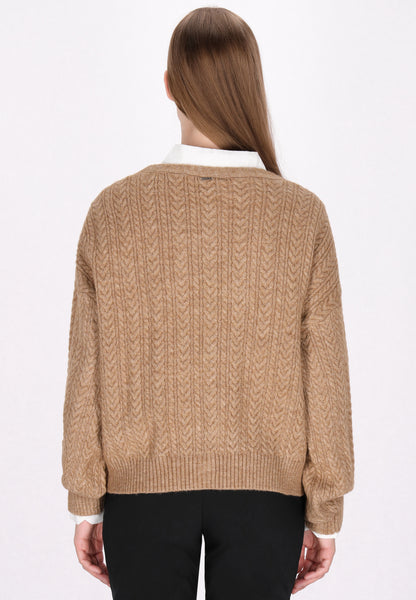 DreiMaster Klassik Damen Strickjacke
