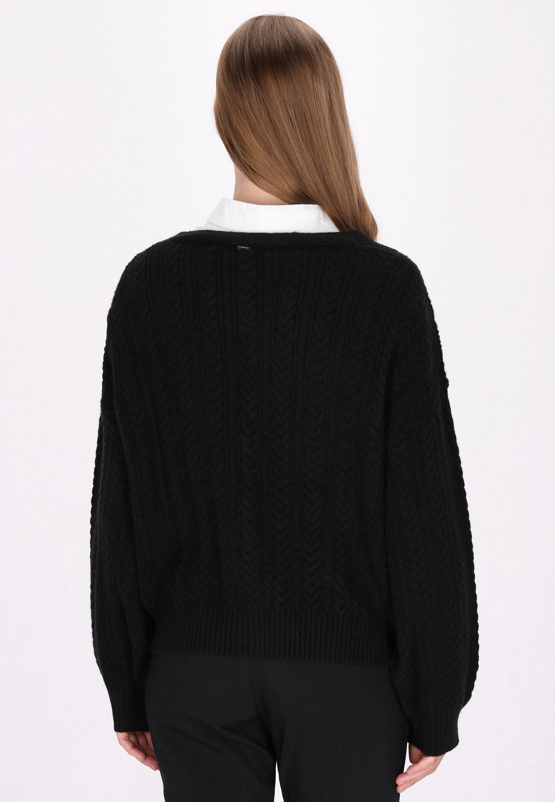 DreiMaster Klassik Damen Strickjacke