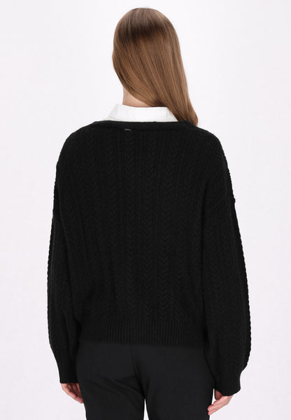 DreiMaster Klassik Damen Strickjacke