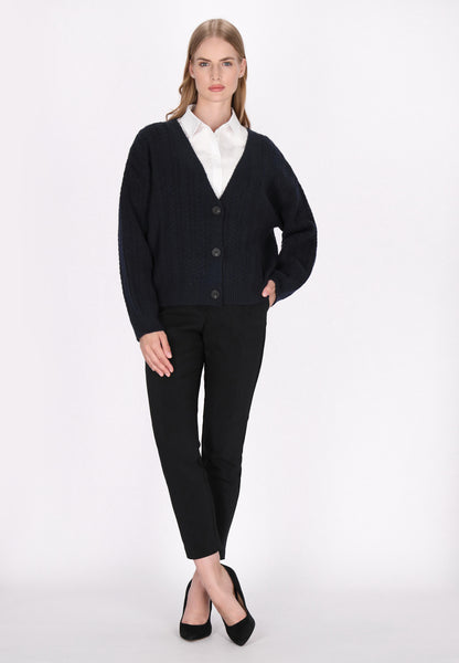 DreiMaster Klassik Damen Strickjacke