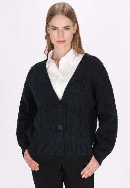DreiMaster Klassik Damen Strickjacke