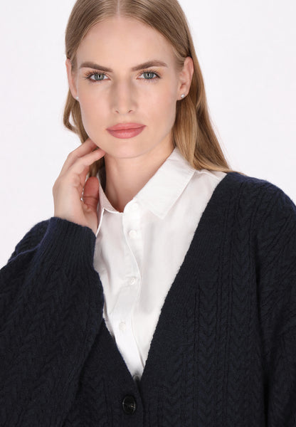 DreiMaster Klassik Damen Strickjacke