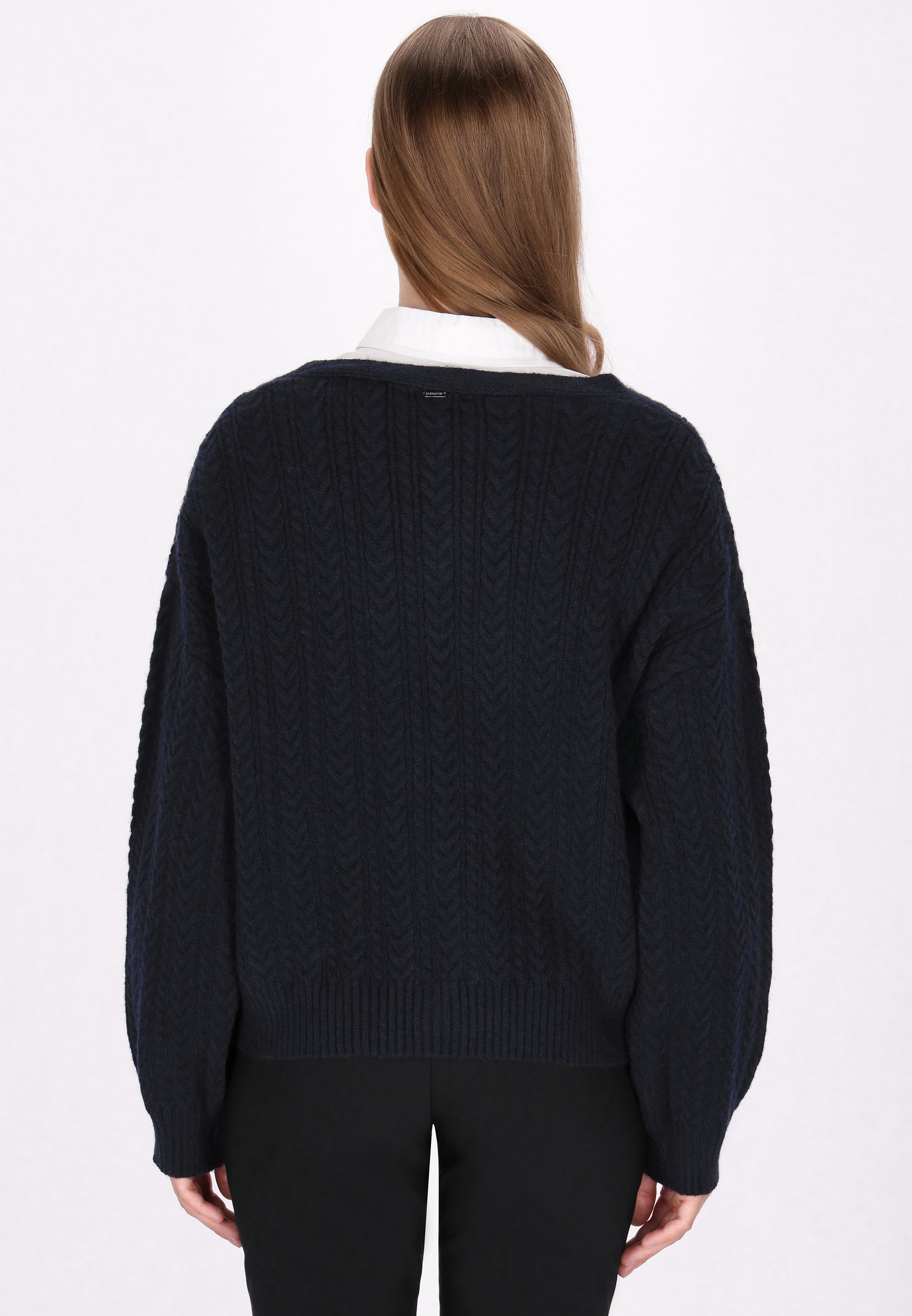 DreiMaster Klassik Damen Strickjacke