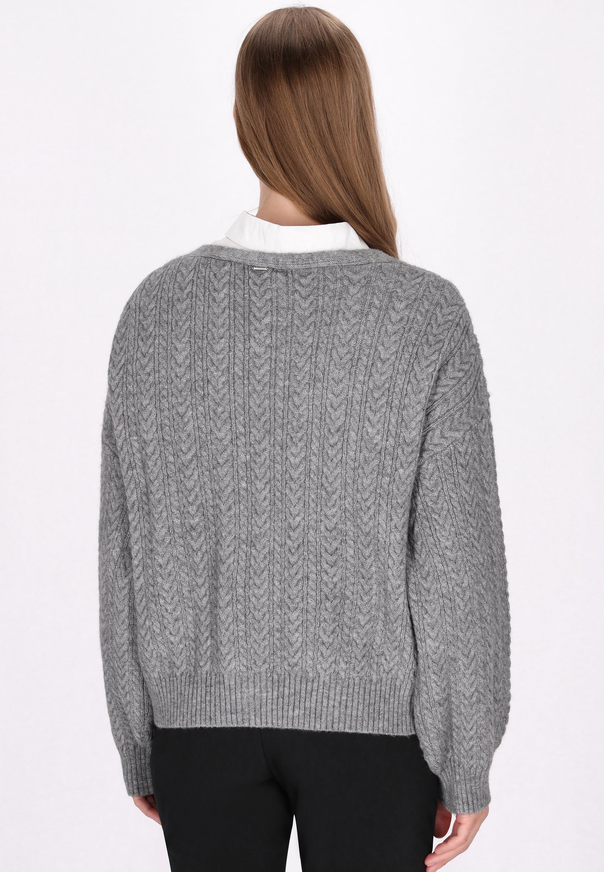 DreiMaster Klassik Damen Strickjacke
