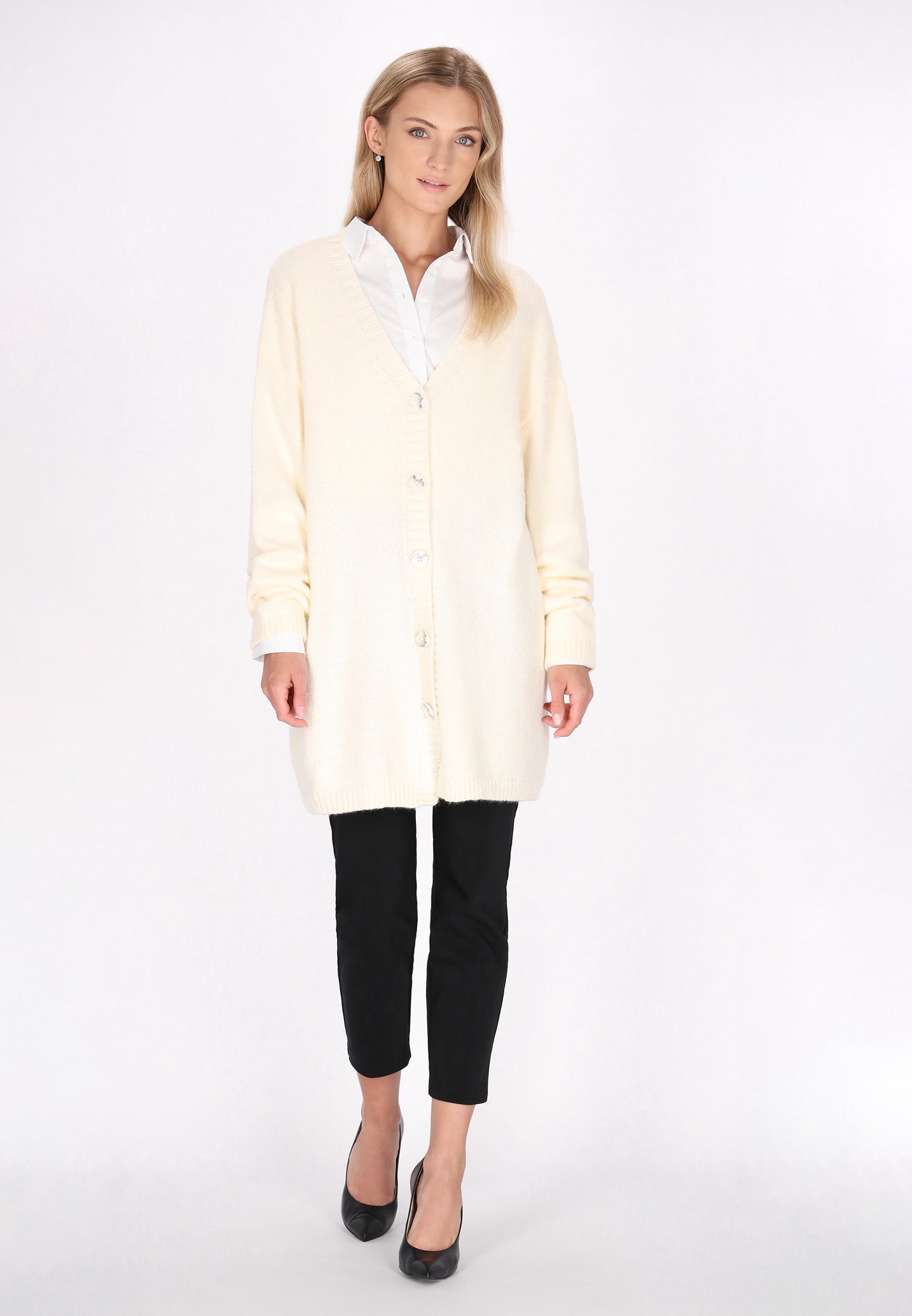 DreiMaster Klassik Damen Strickjacke