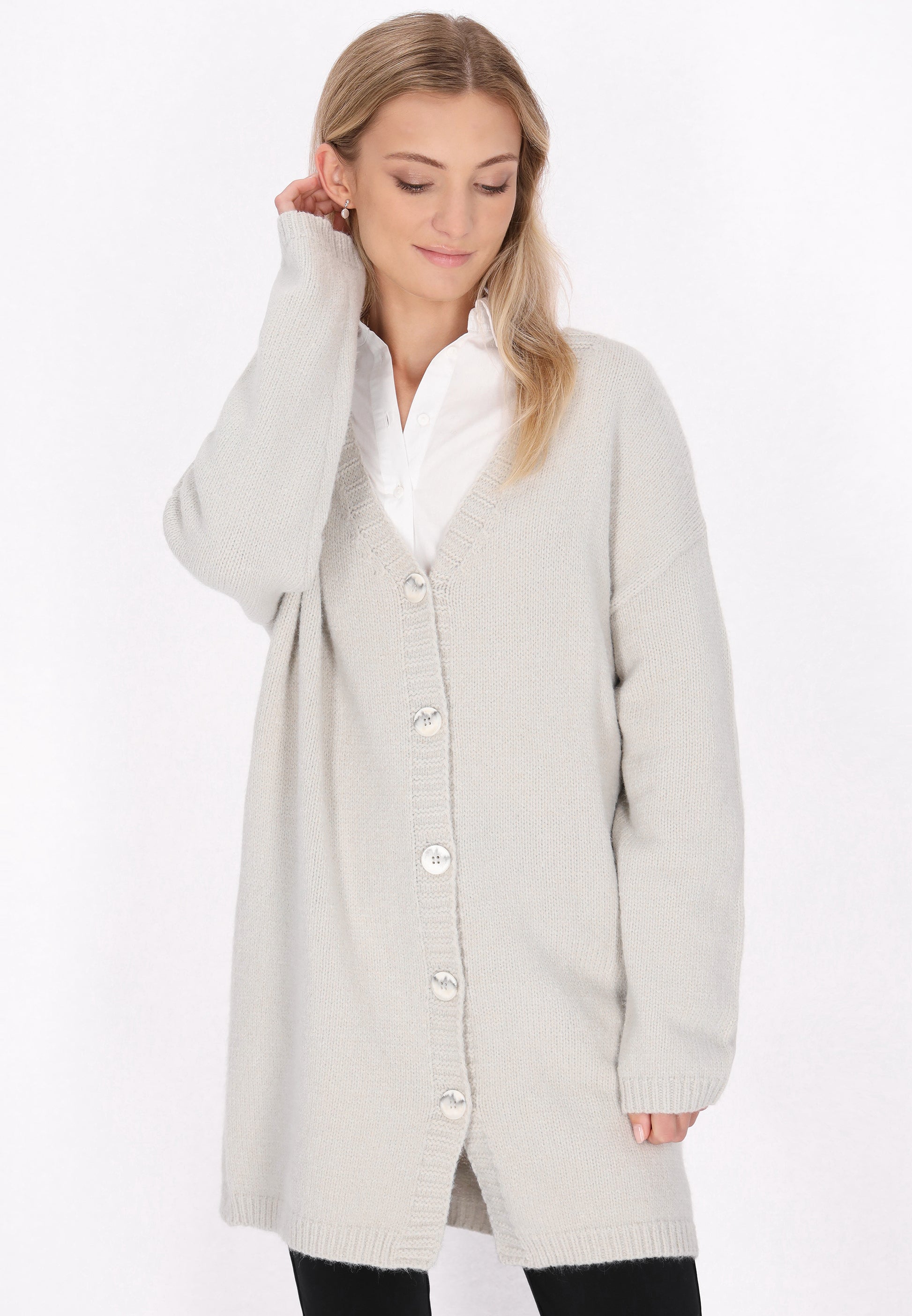 DreiMaster Klassik Damen Strickjacke