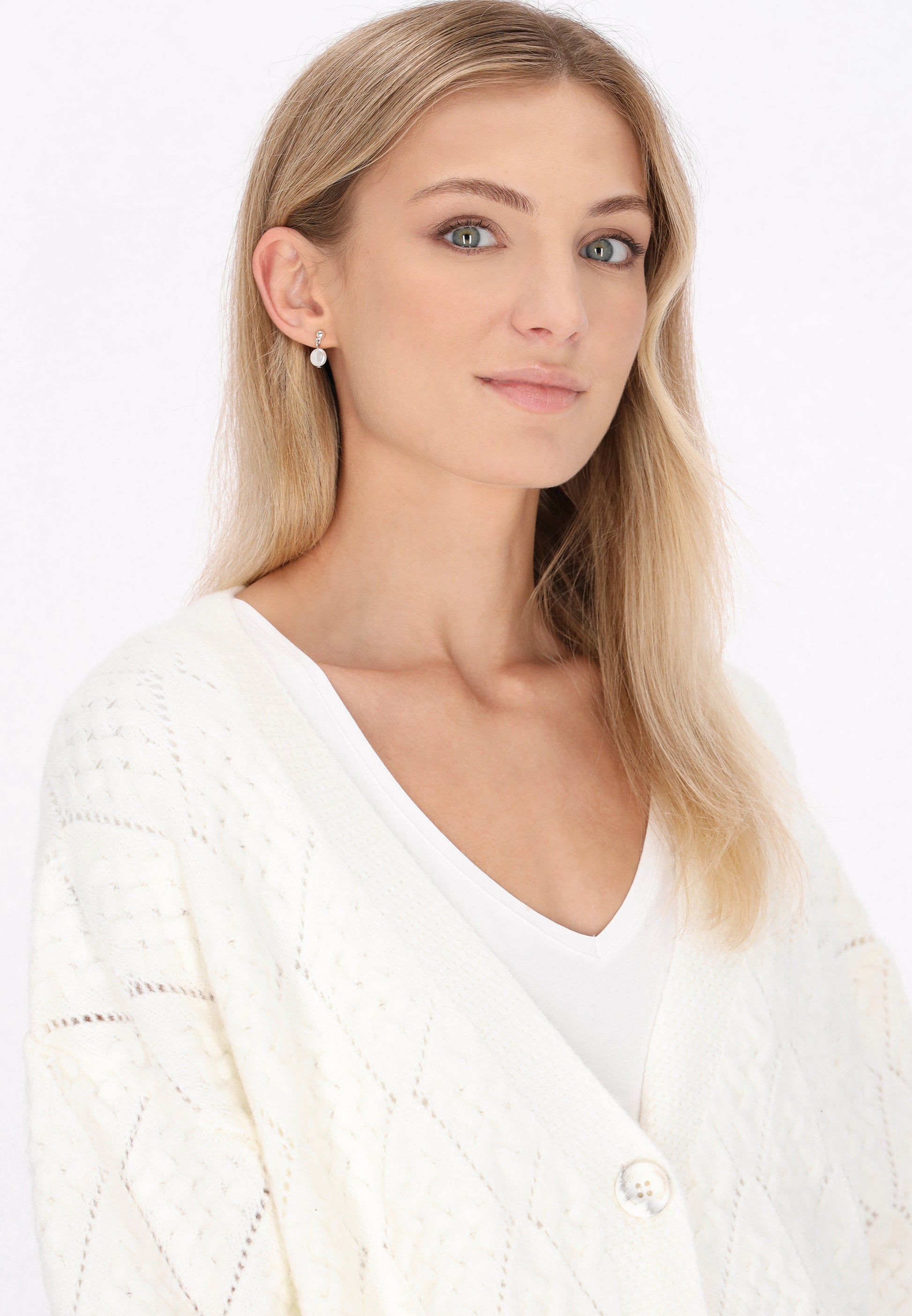 DreiMaster Klassik Damen Strickjacke