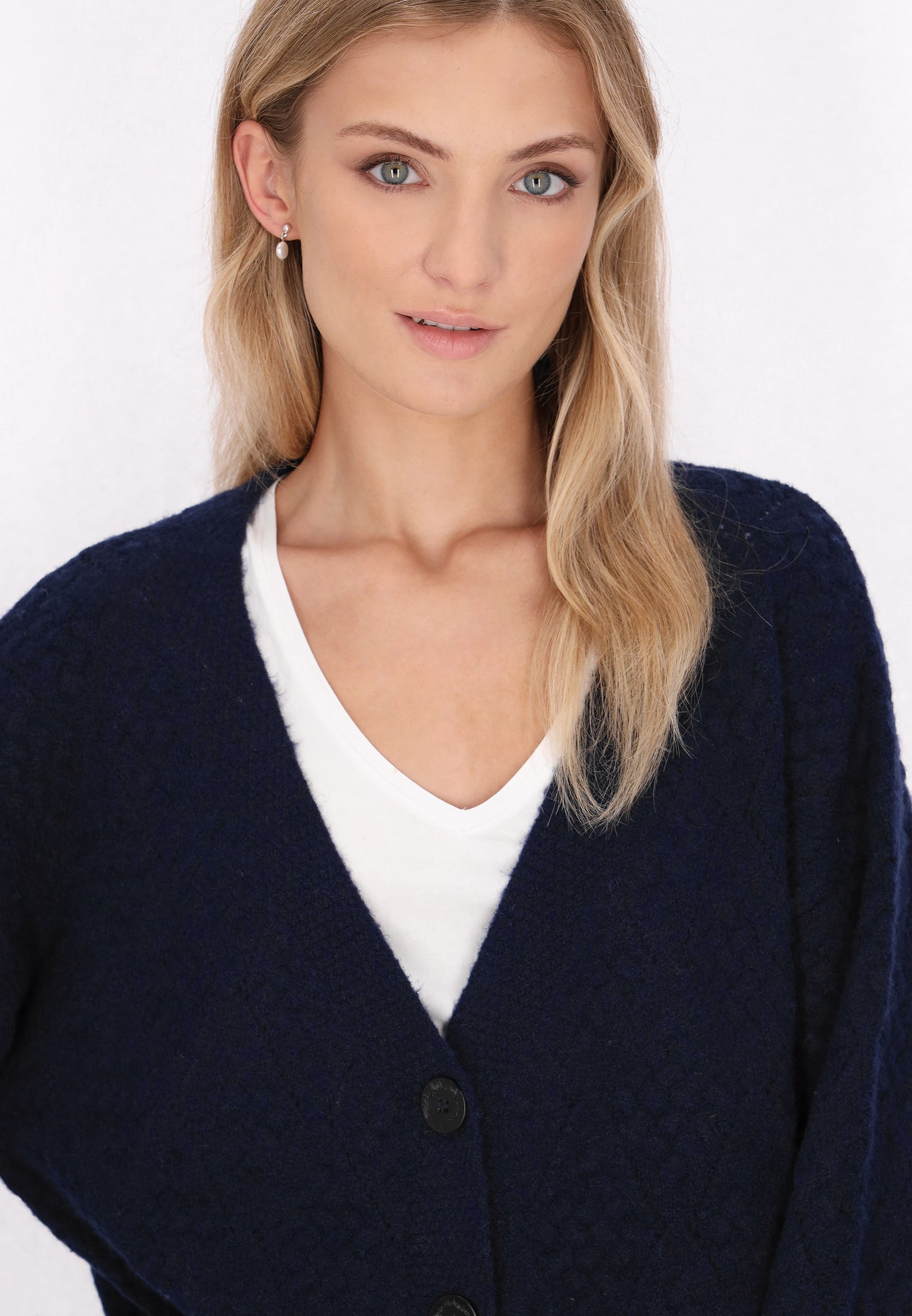 DreiMaster Klassik Damen Strickjacke